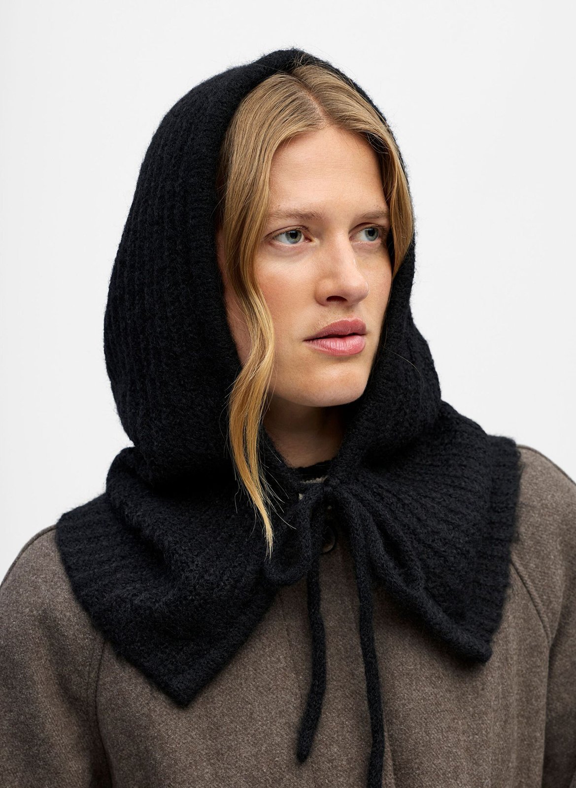 Gebreide bivakmuts OBJECT Zwart