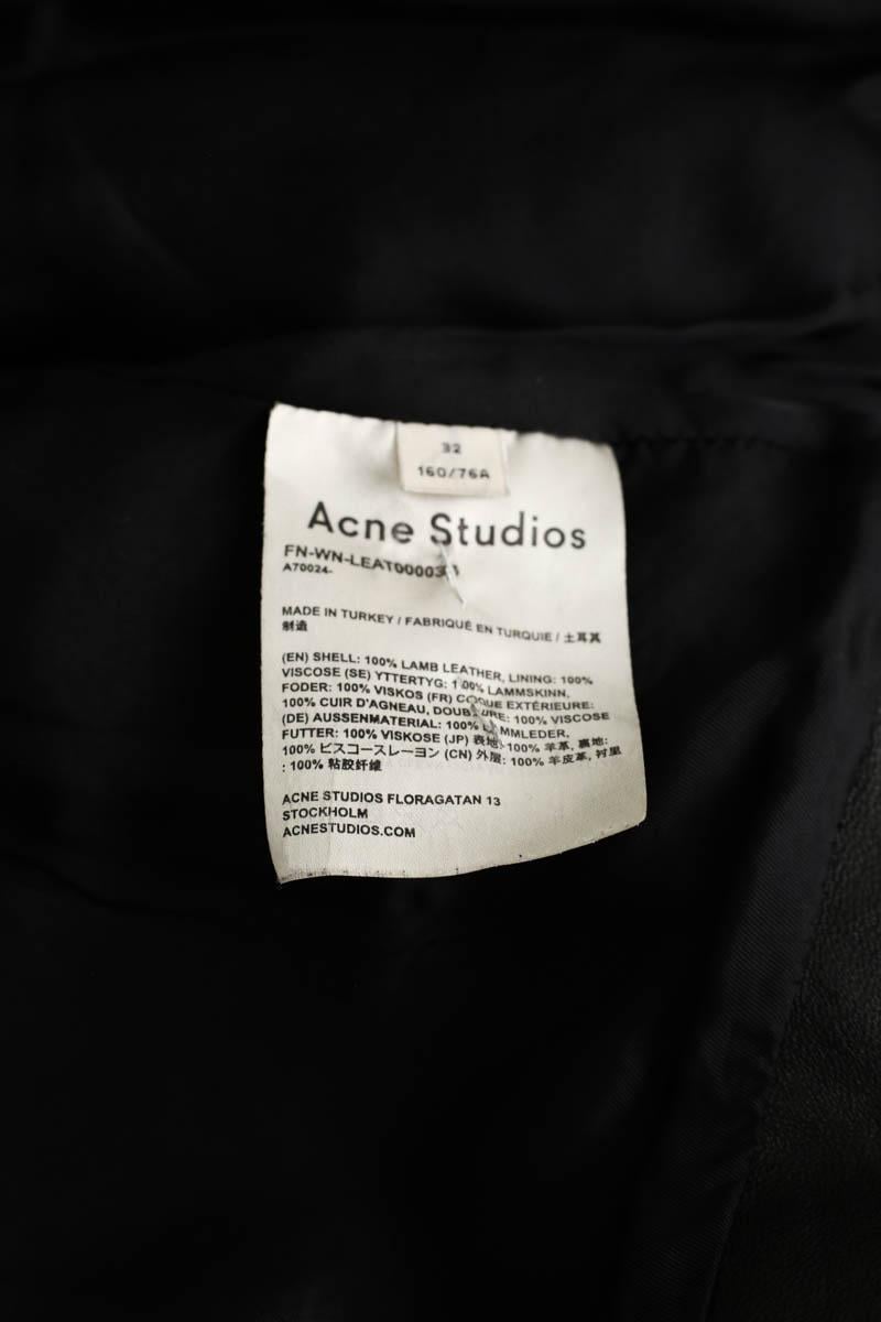 JACKET ACNE STUDIOS - Seconde Main Black