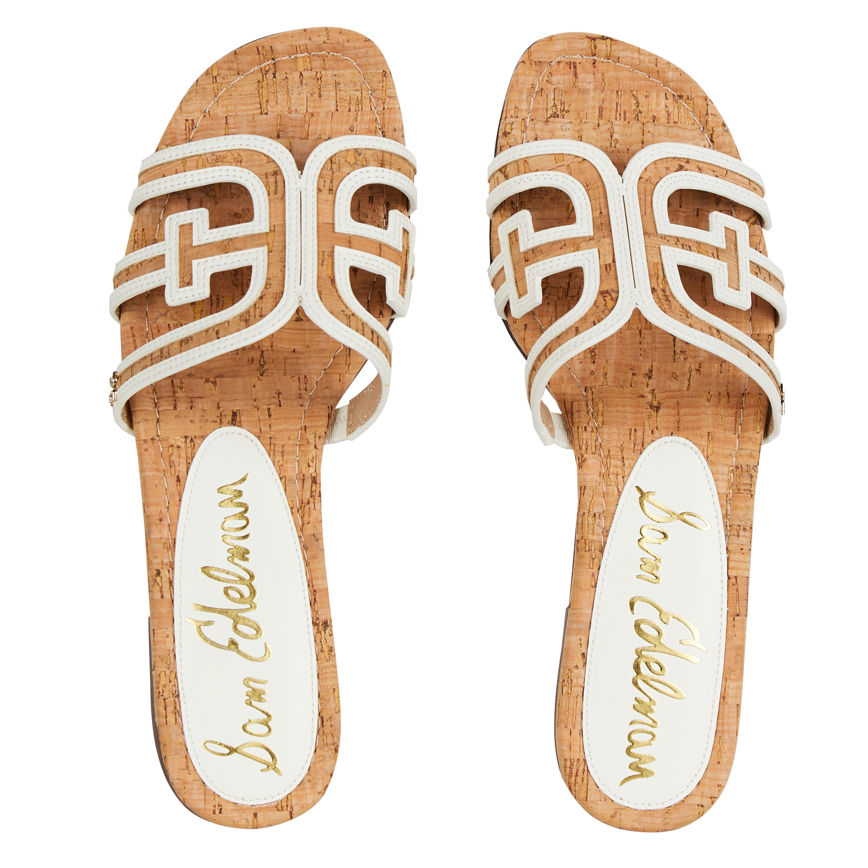 Platte sandalen SAM EDELMAN Beige