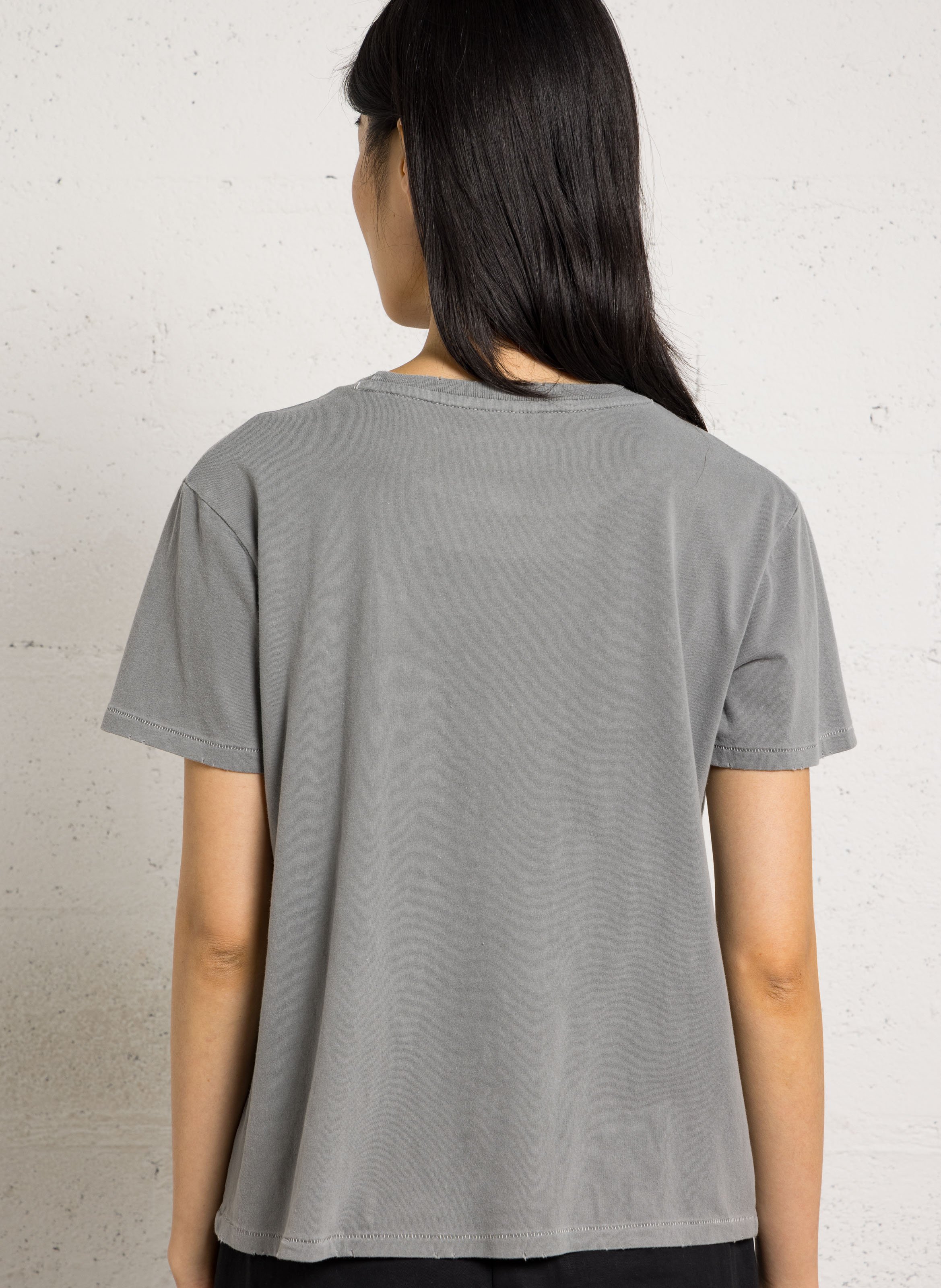 Tee-shirt col rond en coton NEWTONE Gris