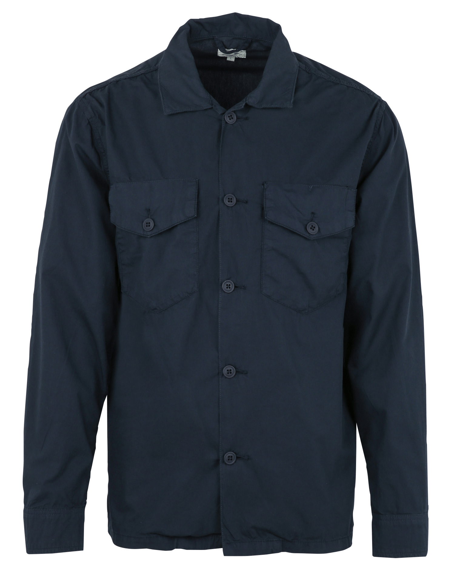 Chemise col classique en coton HARTFORD Bleu