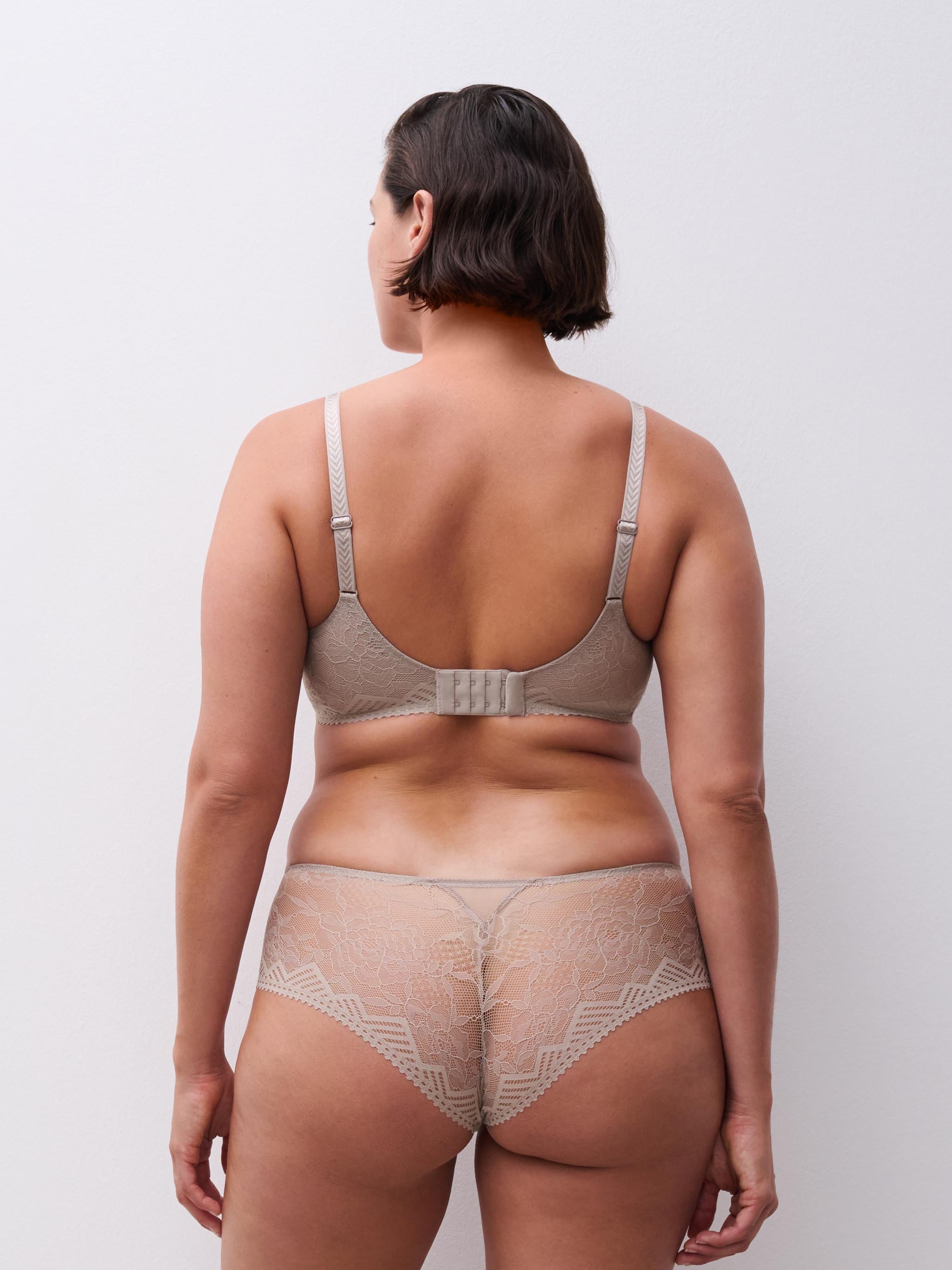 Full-cup bra CHANTELLE Brown