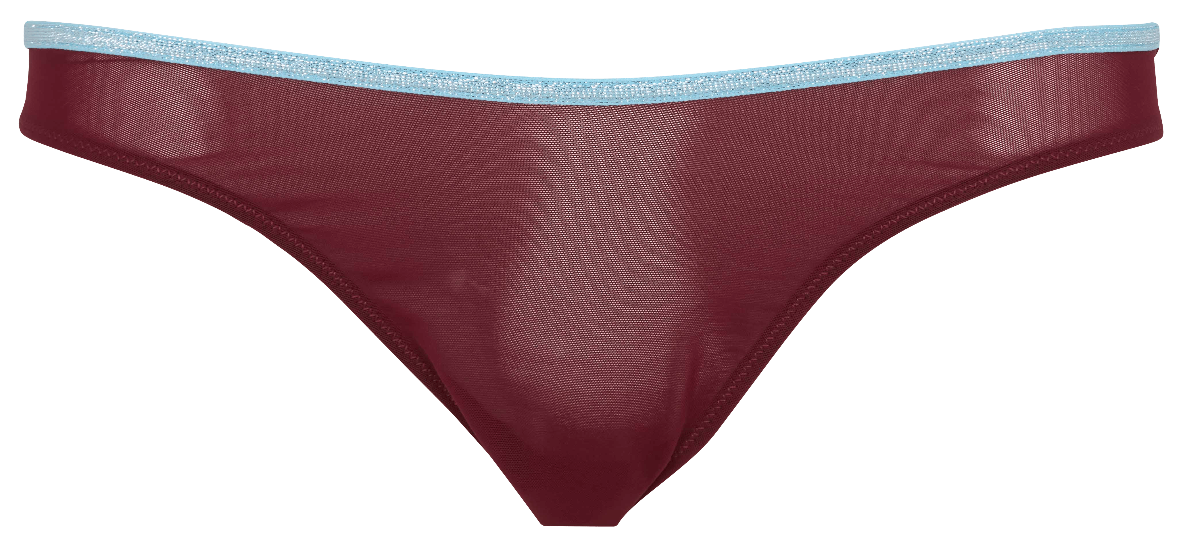 High-cut tanga panties LA NOUVELLE Red