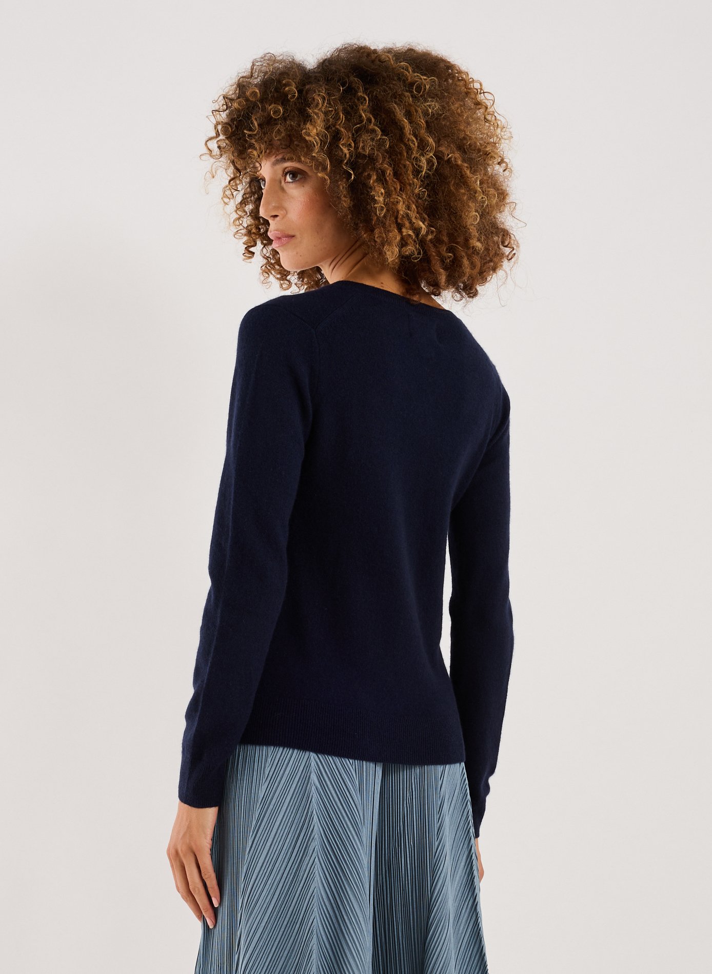 Cashmere sweater AU PRINTEMPS PARIS Blue