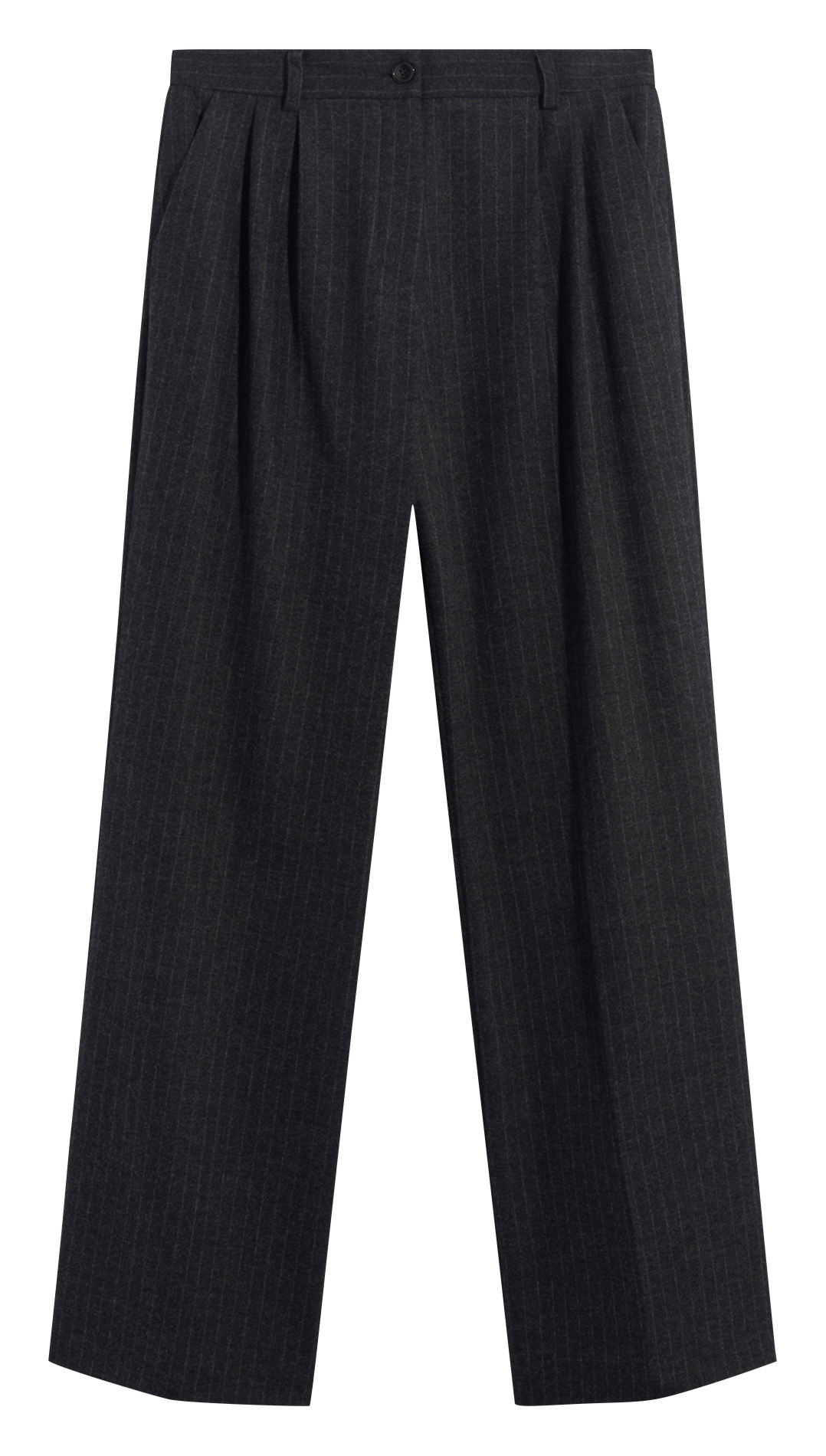 Gestreifte Bundfaltenhose GERARD DAREL Grau