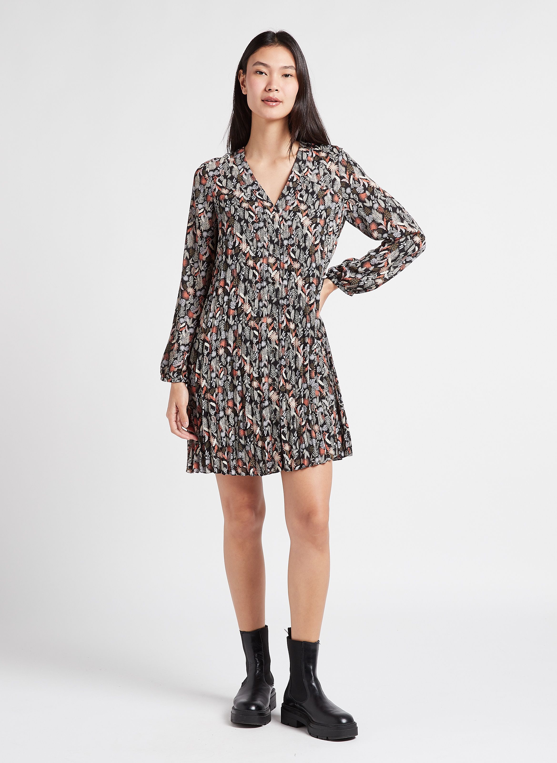 Kate spade floral clearance park clip dot dress