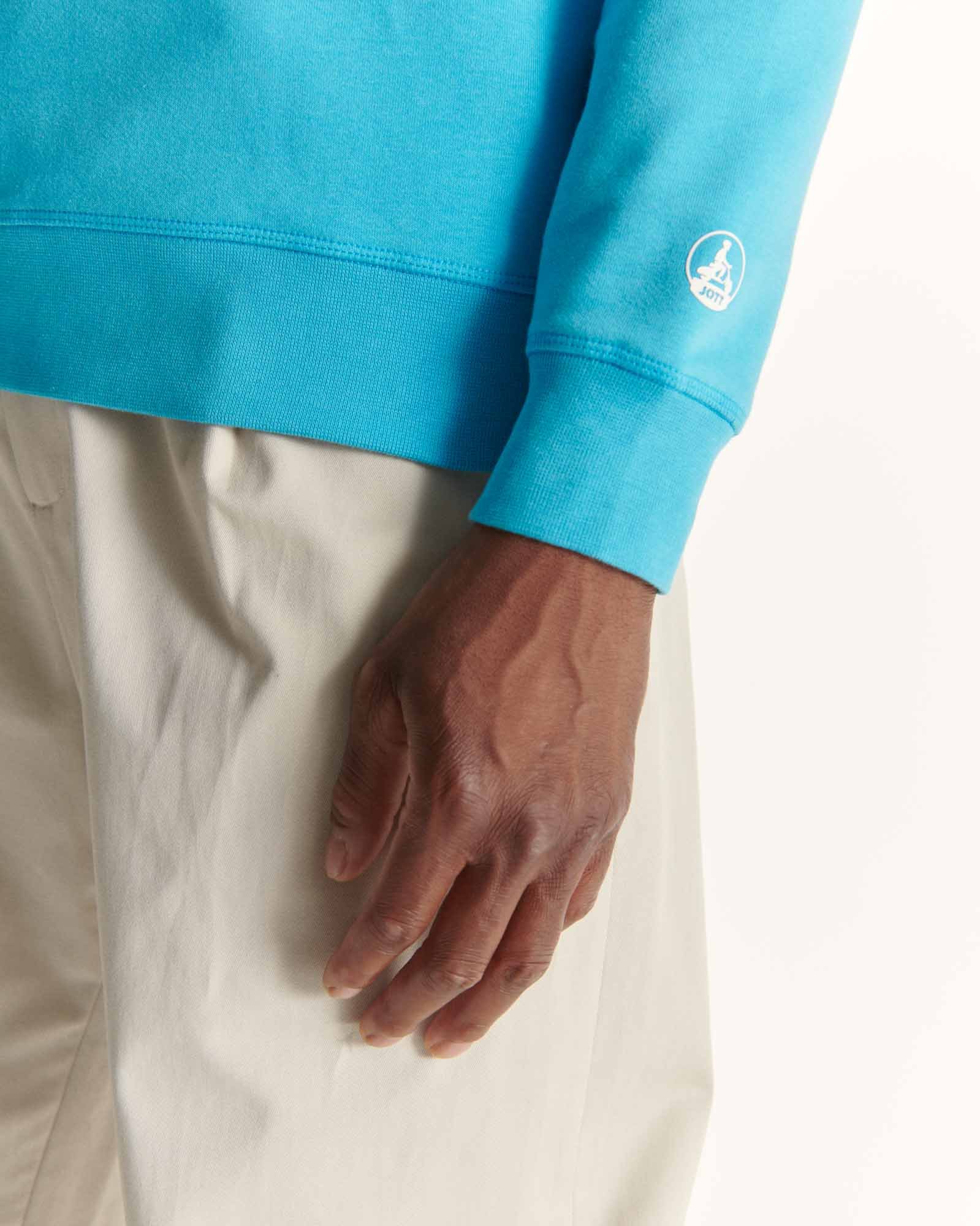 Organic cotton sweatshirt JOTT Blue