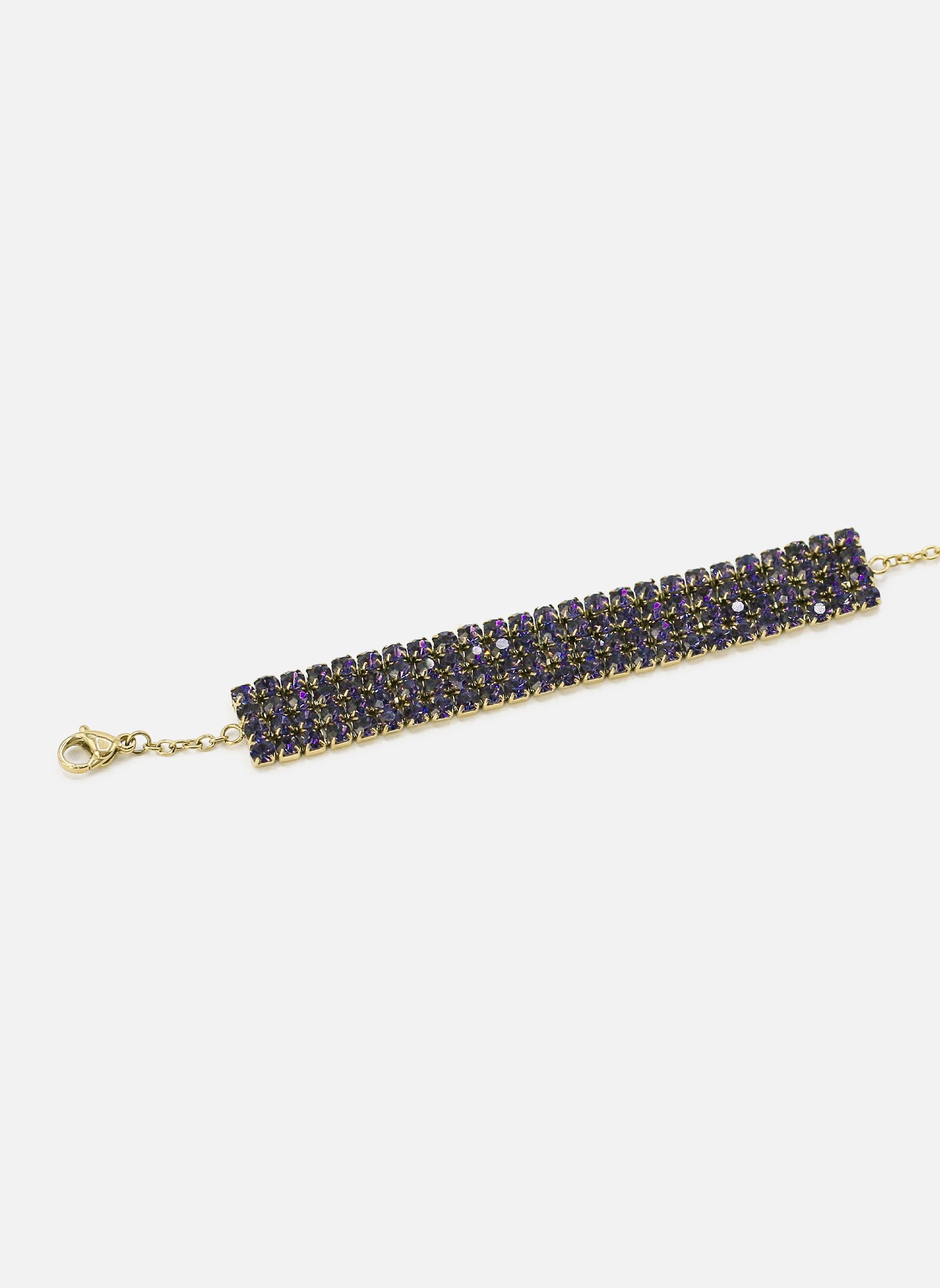 Chain bracelet AEC Paris Purple