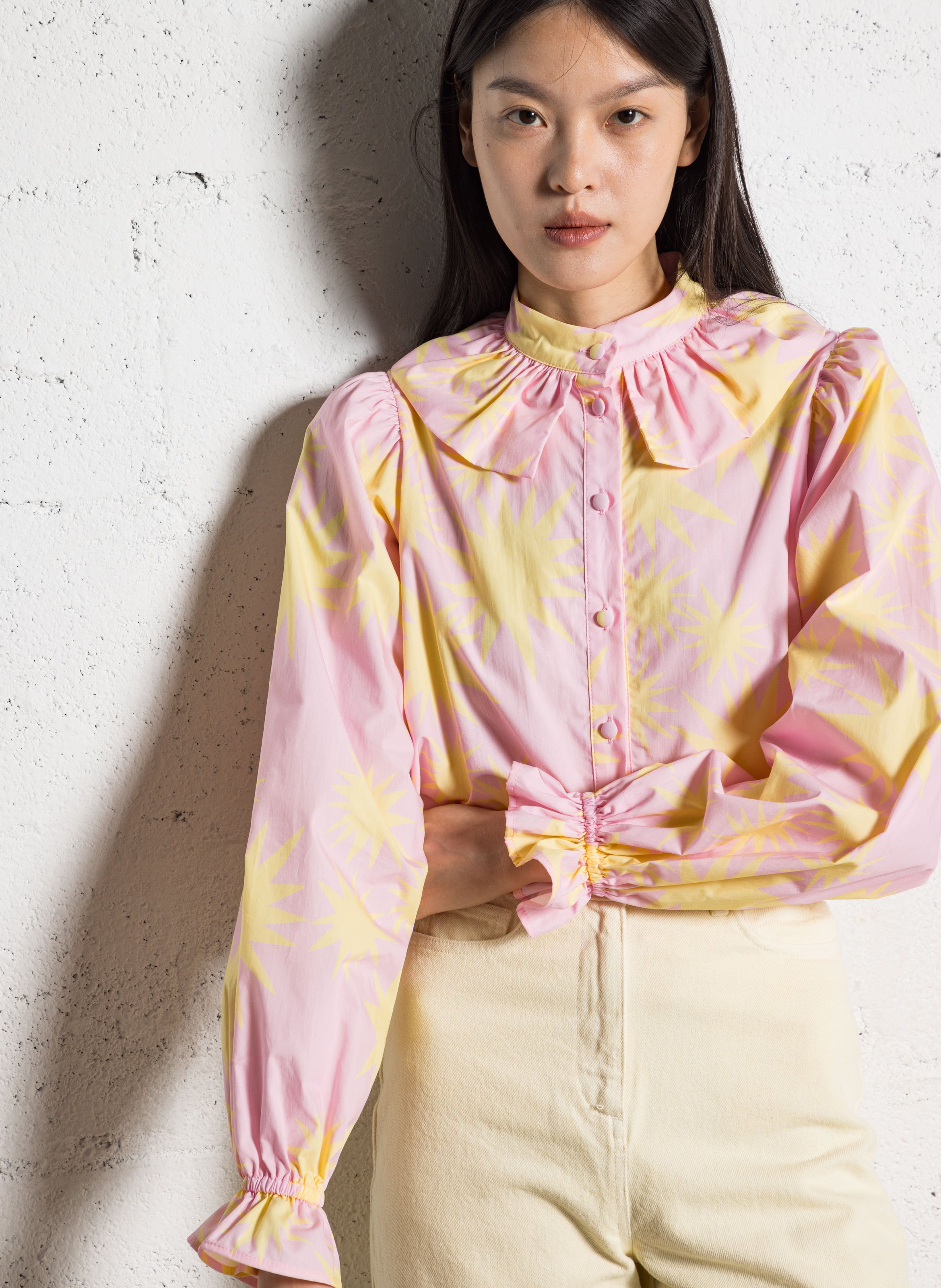 Effen overhemd Colonel ELISE CHALMIN Roze