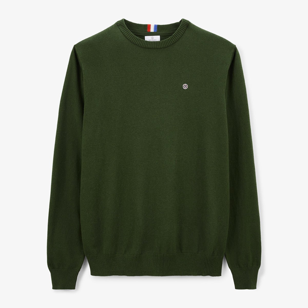 High-neck sweater SERGE BLANCO Green