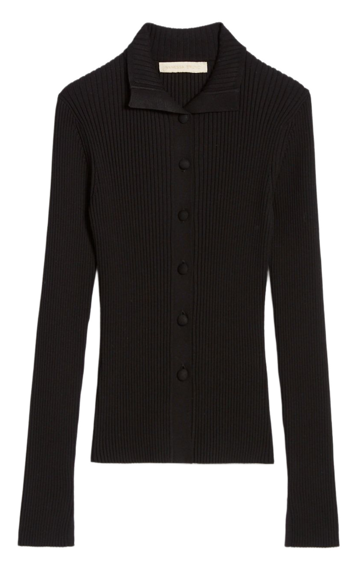 Cardigan col classique VANESSA BRUNO Noir