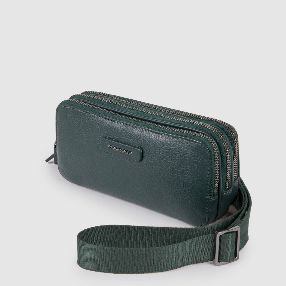 Leather case PIQUADRO Black