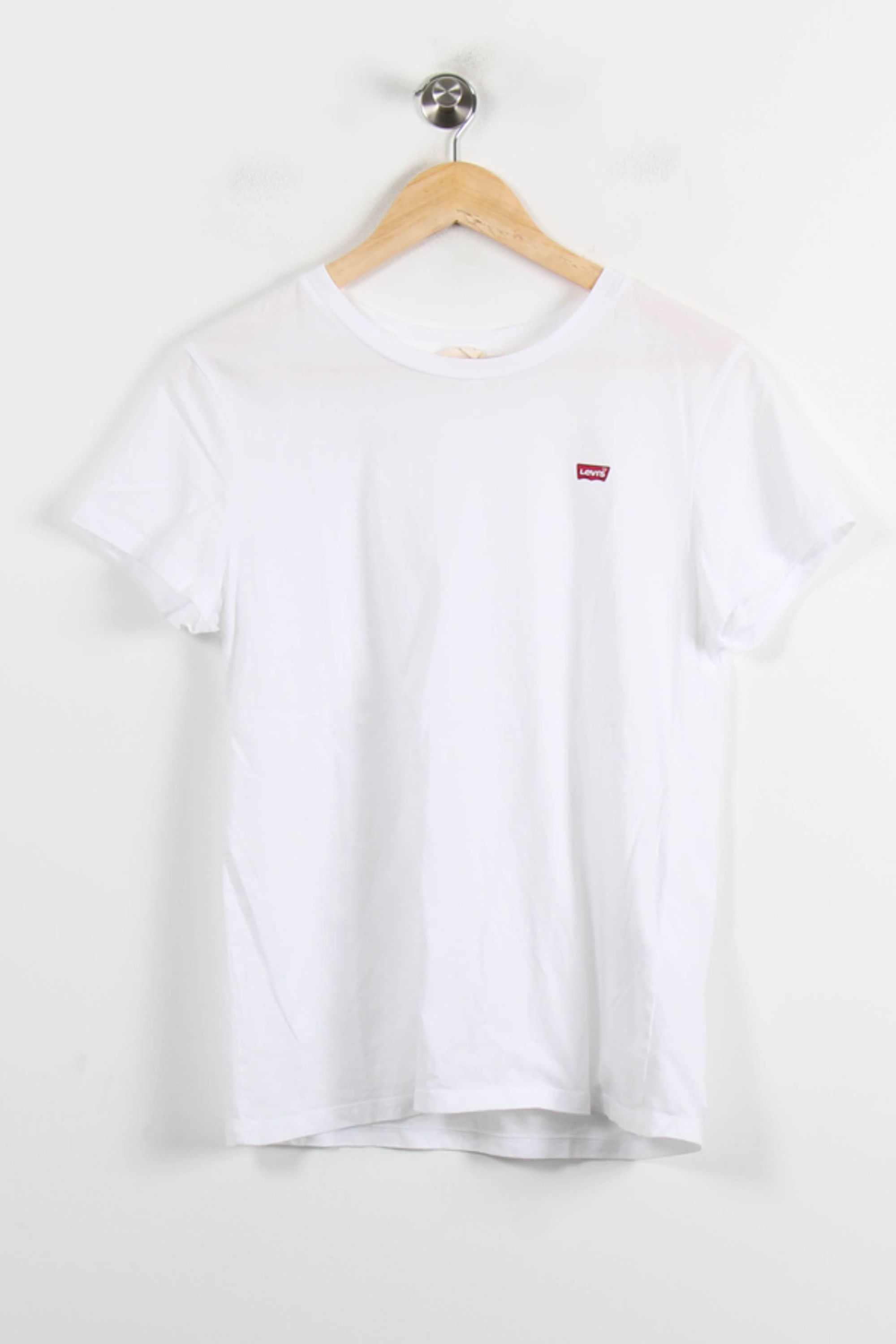 Tommy Badge T-shirt LEVI'S - Seconde main White