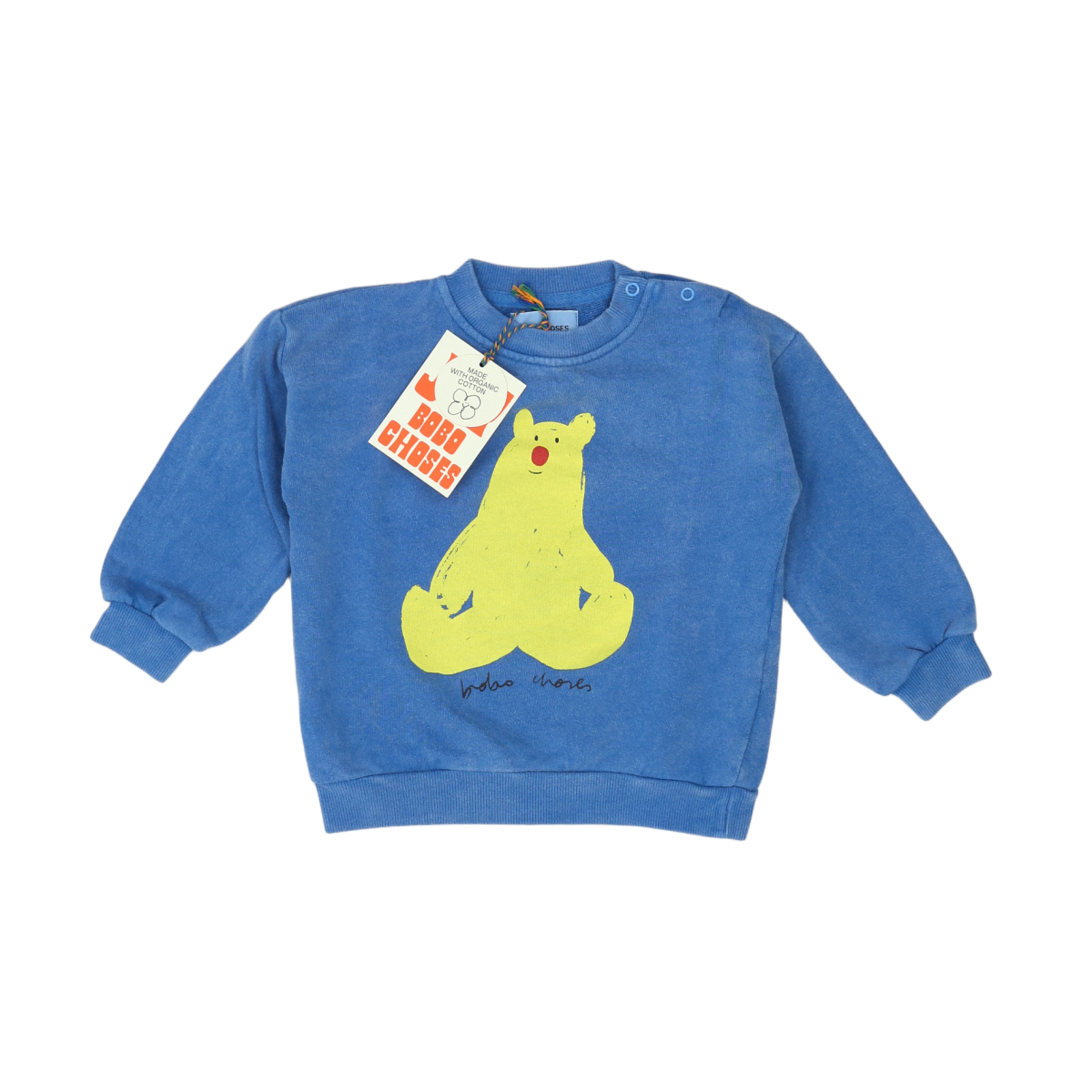 Blue baby sweatshirt - 18 months BOBO CHOSES - Seconde Main Blue