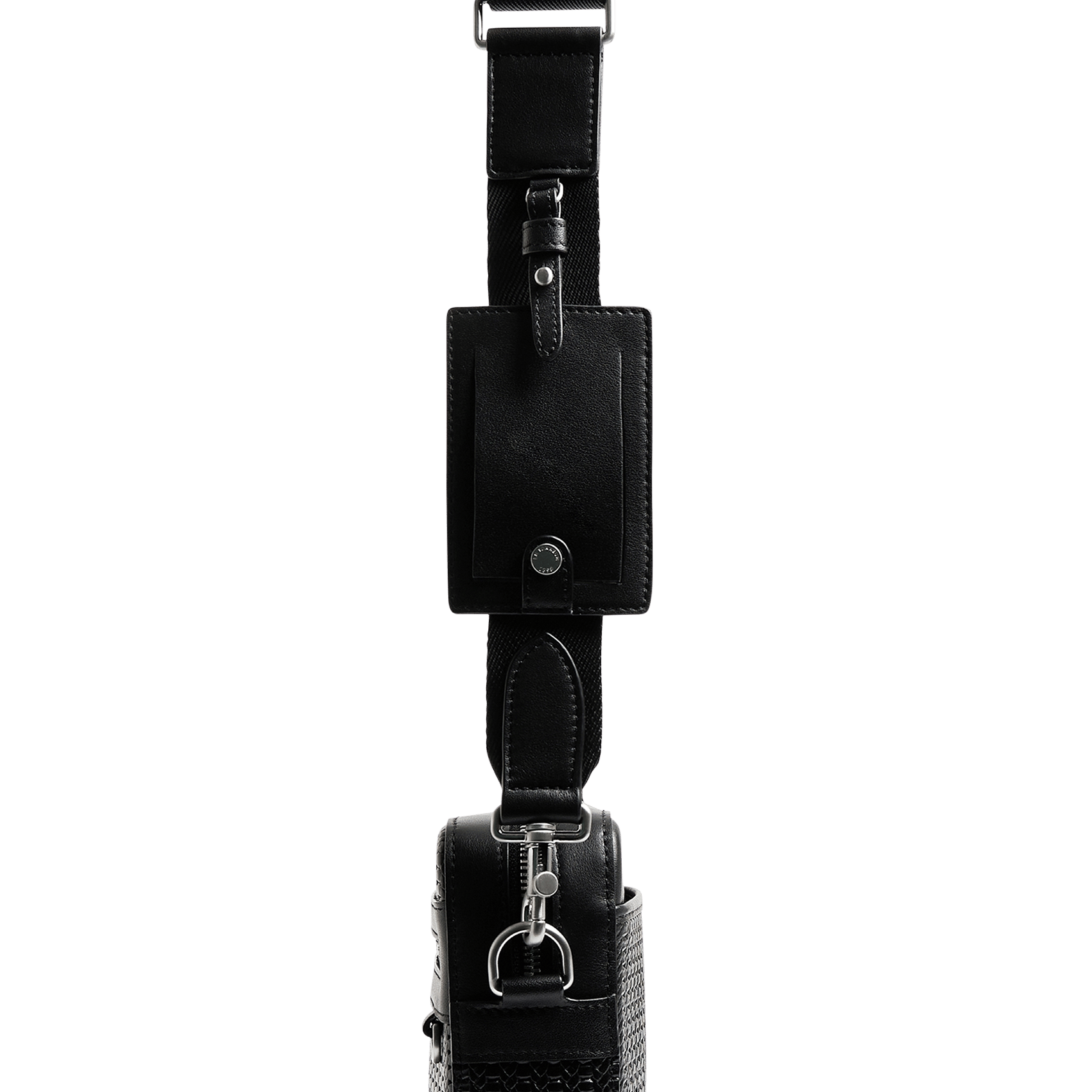 Leren clutch LE TANNEUR Zwart