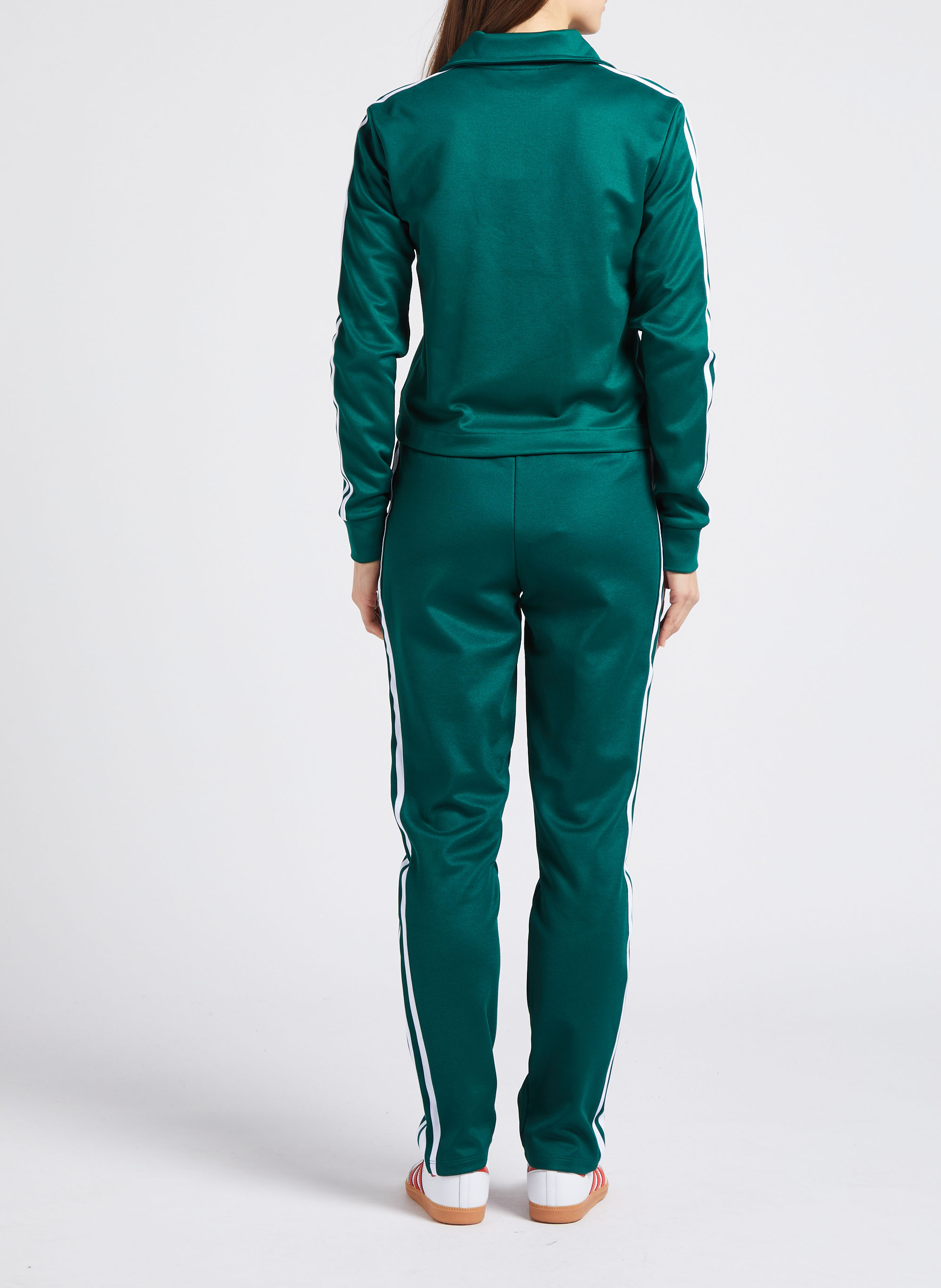 Jogging droit en coton mélangé ADIDAS Vert