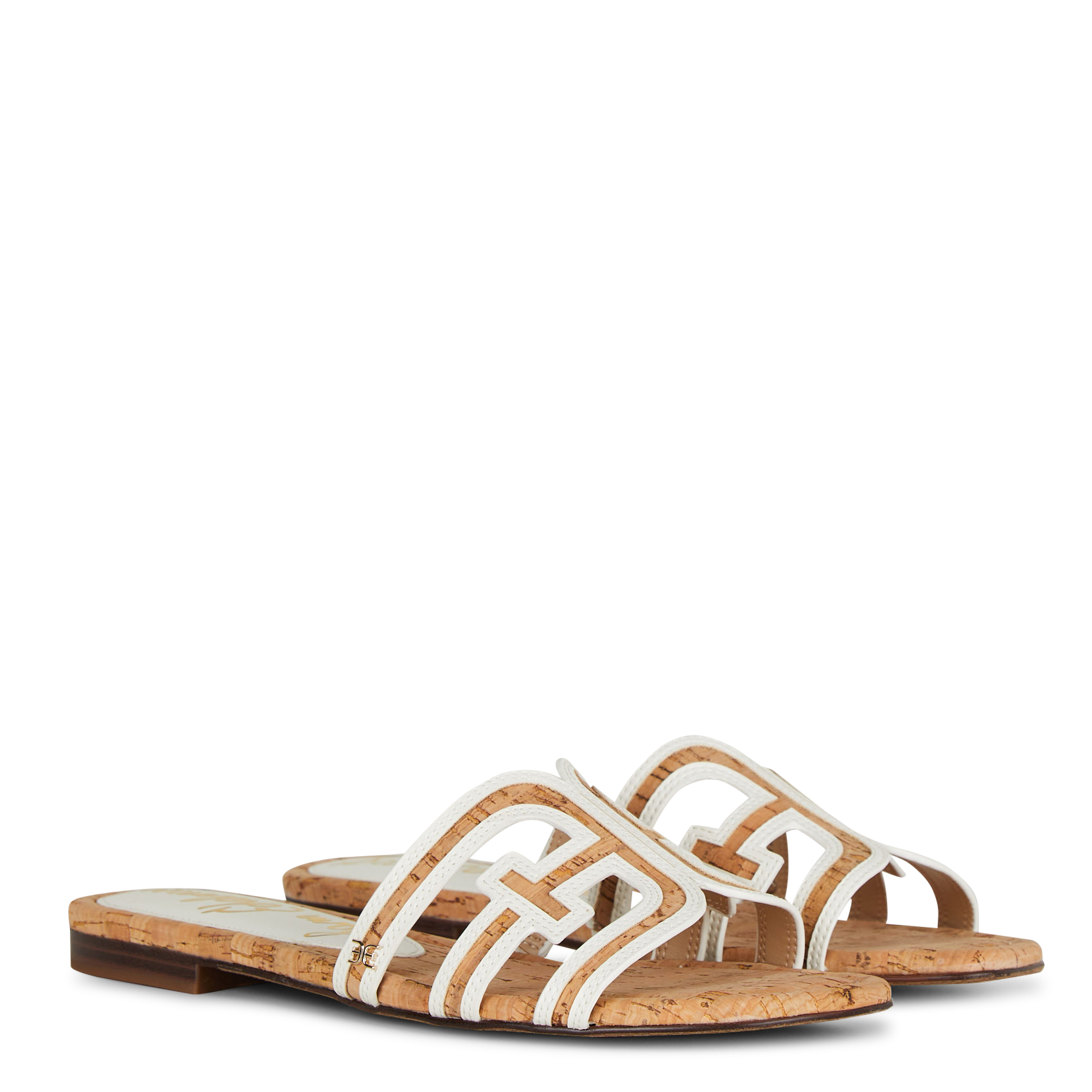 Platte sandalen SAM EDELMAN Beige