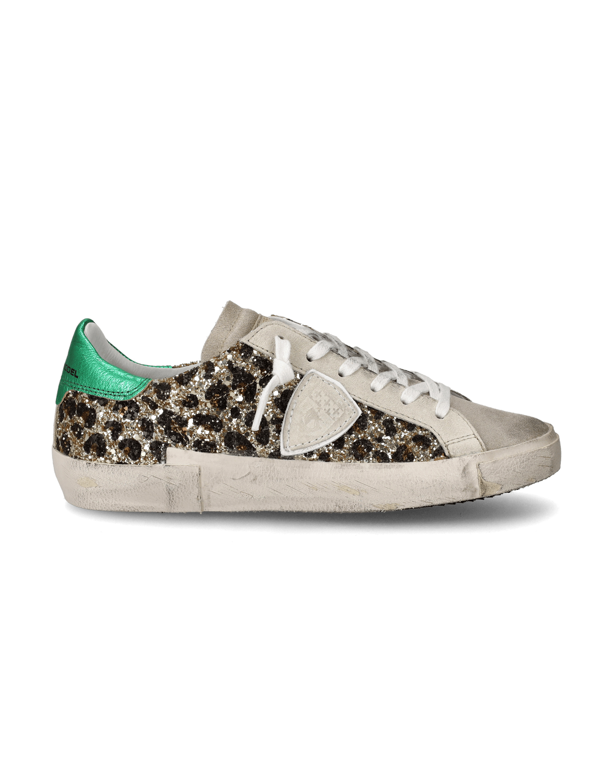 Tennis sneakers. PHILIPPE MODEL Green