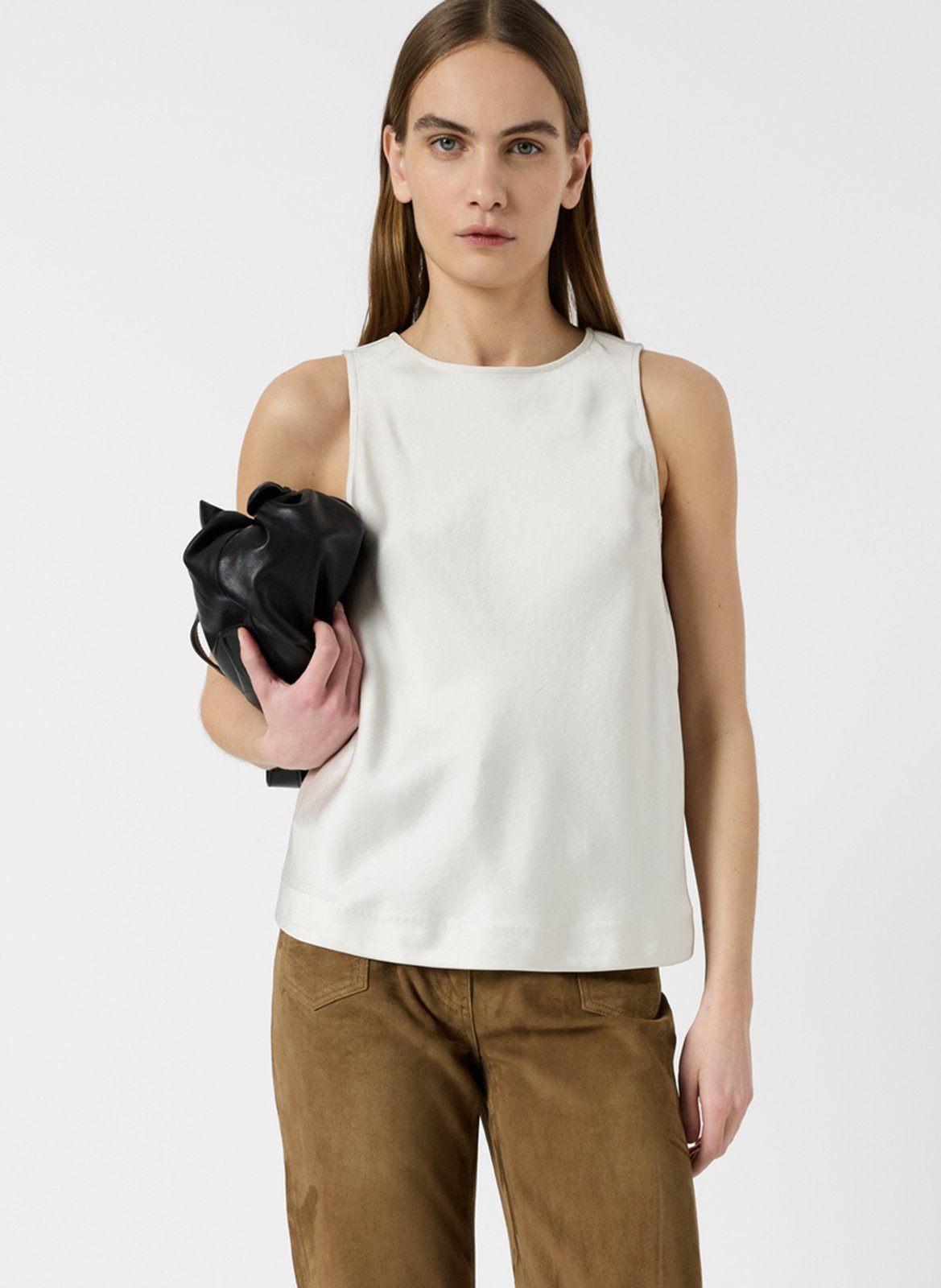 Top satinado GERARD DAREL Beige