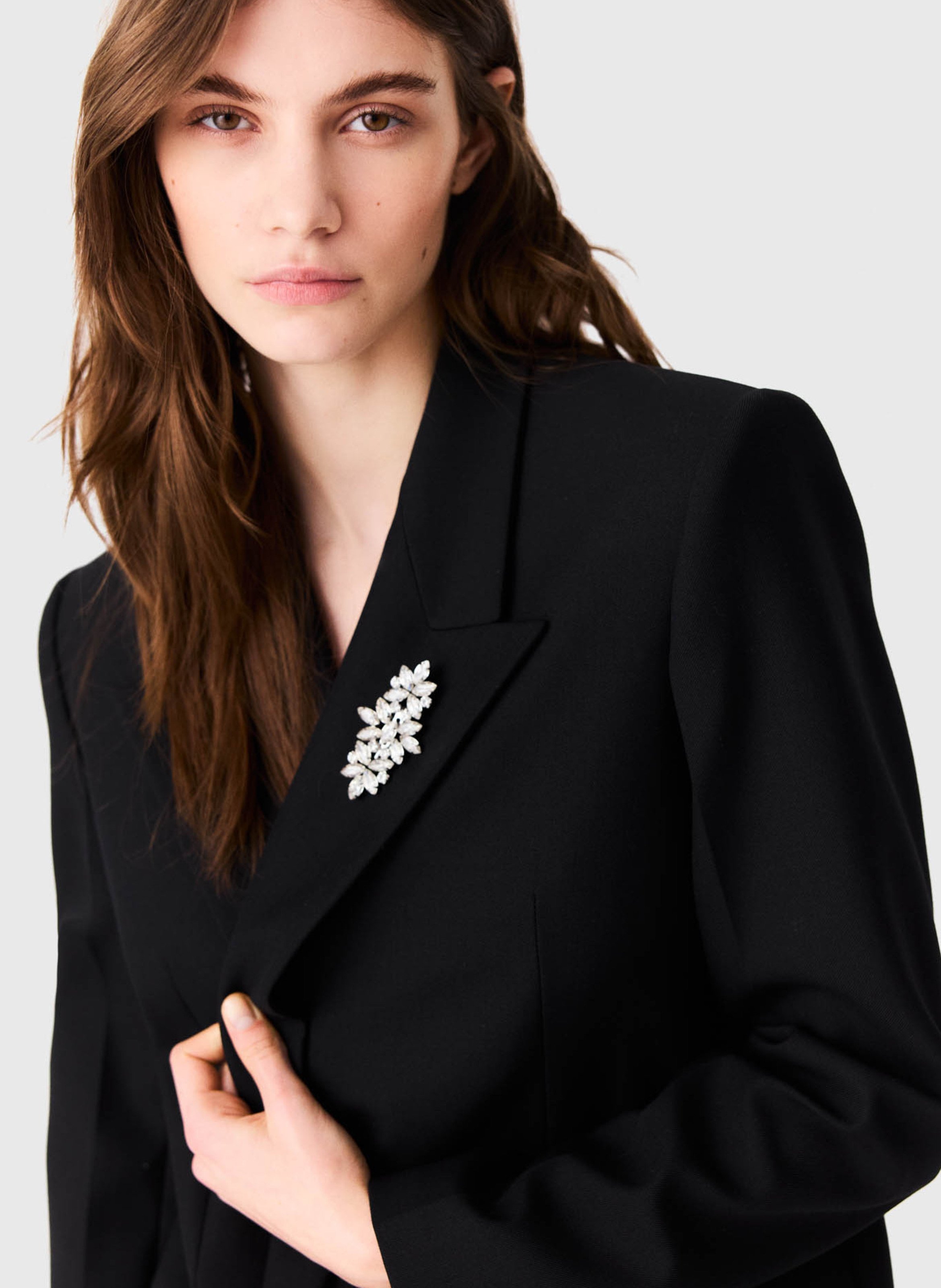 Veste de tailleur  MAJE Noir