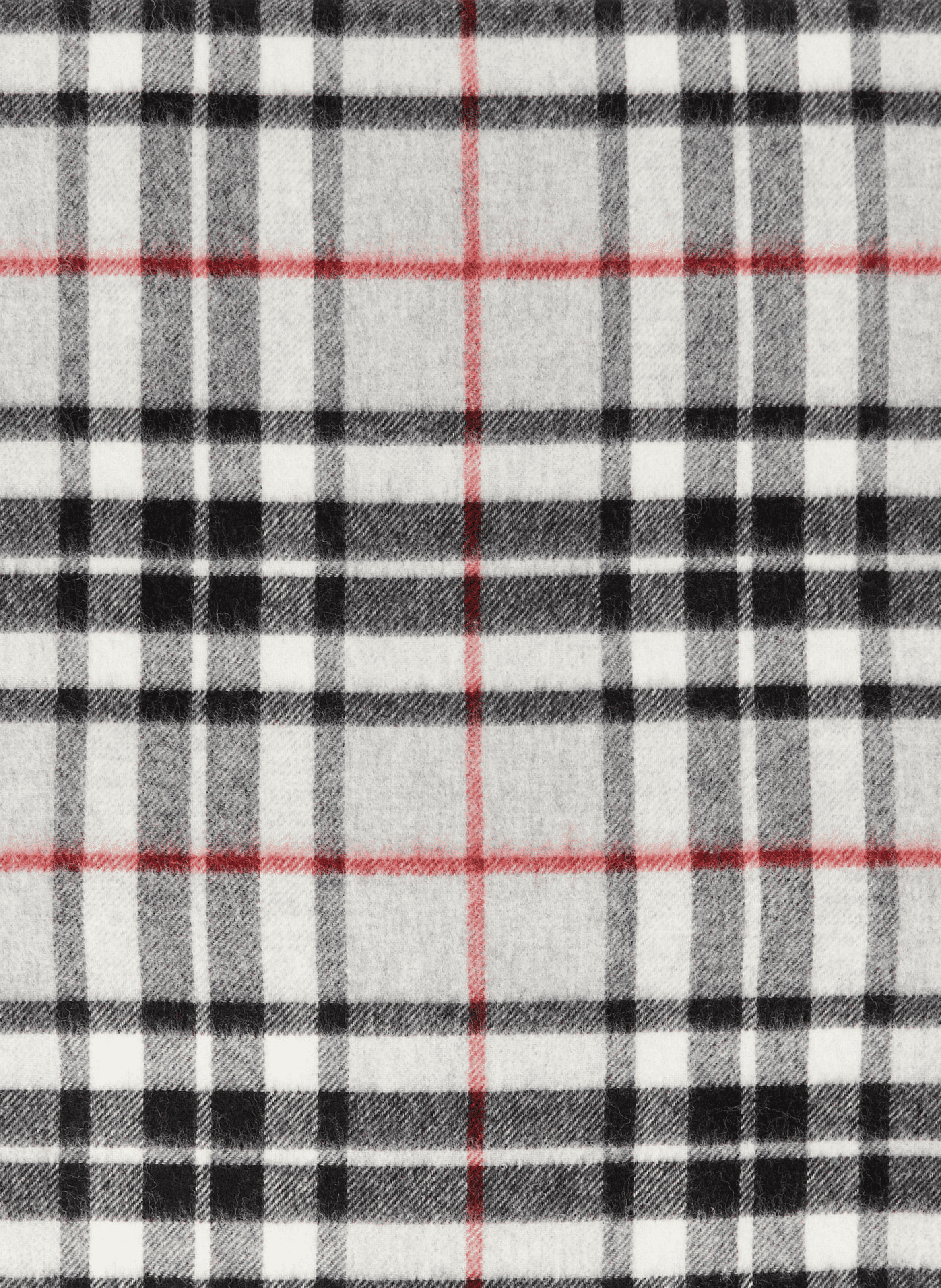 Merino wool checkered scarf SAISON 1865 Multicolored