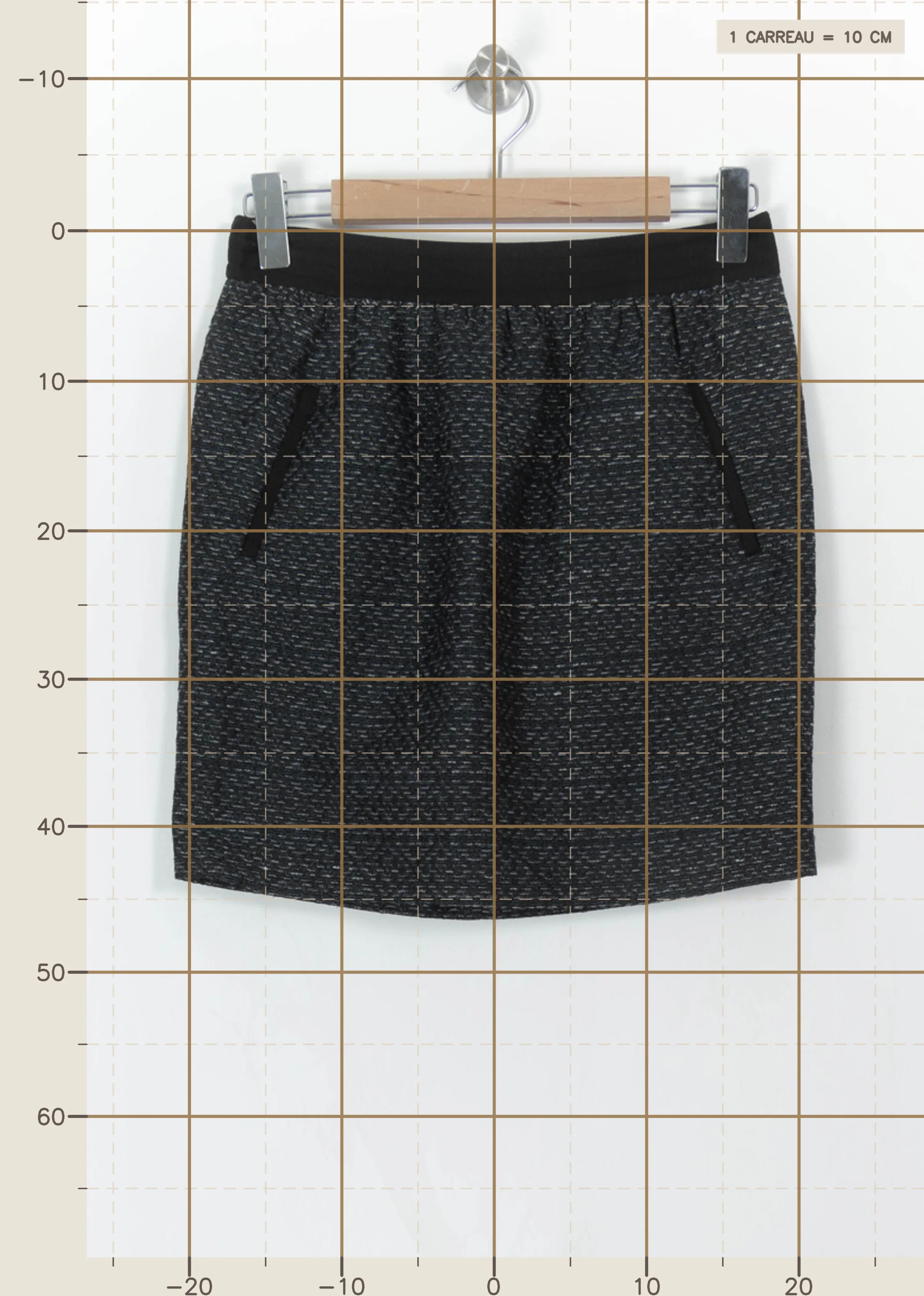 Short & midi skirt COMPTOIR DES COTONNIERS - Seconde main Black