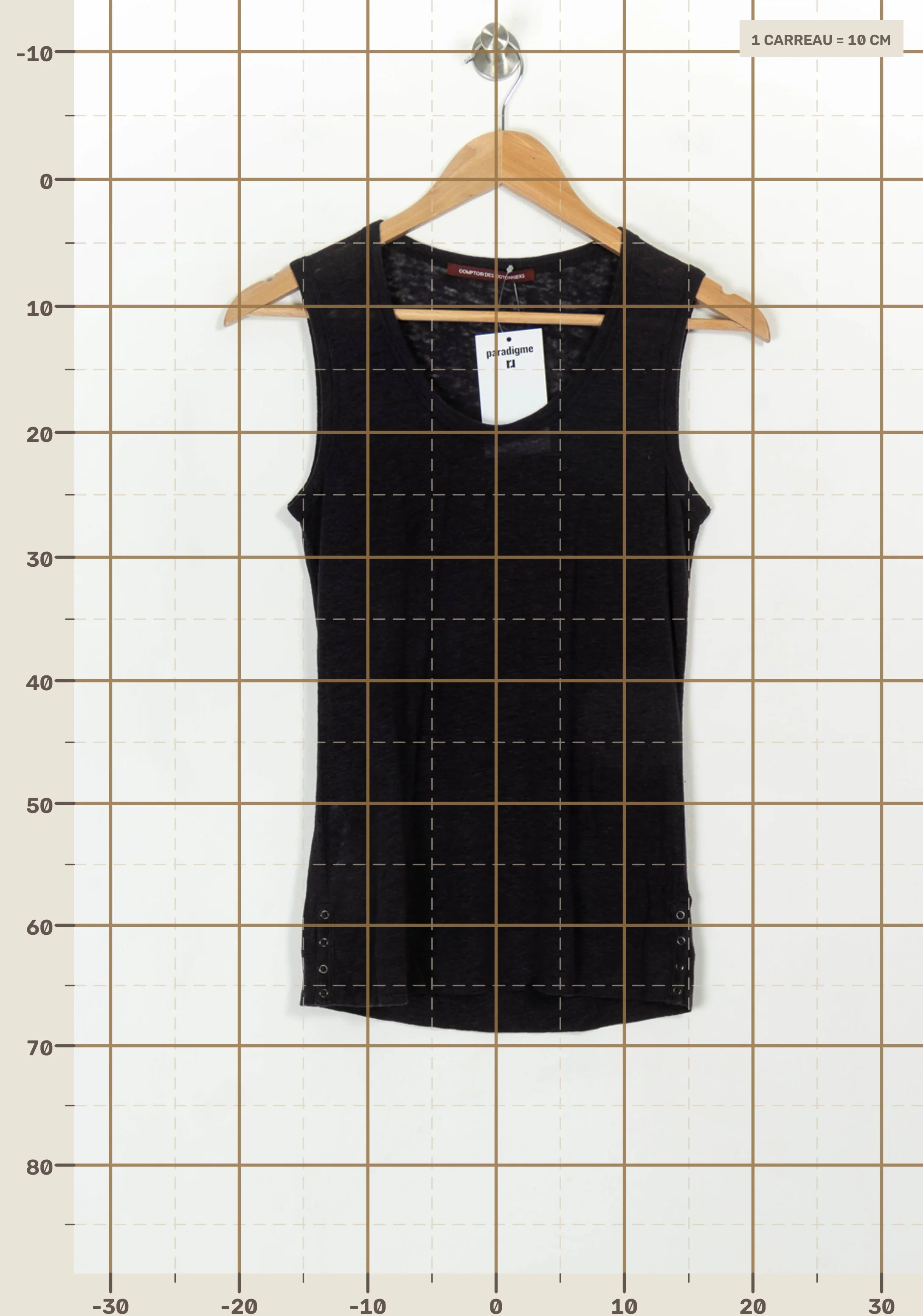 Top & tank top COMPTOIR DES COTONNIERS - Seconde main Blue