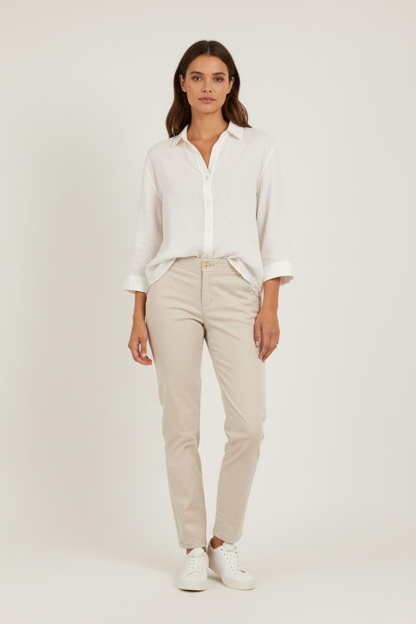 Pants COMPTOIR DES COTONNIERS - Seconde main White