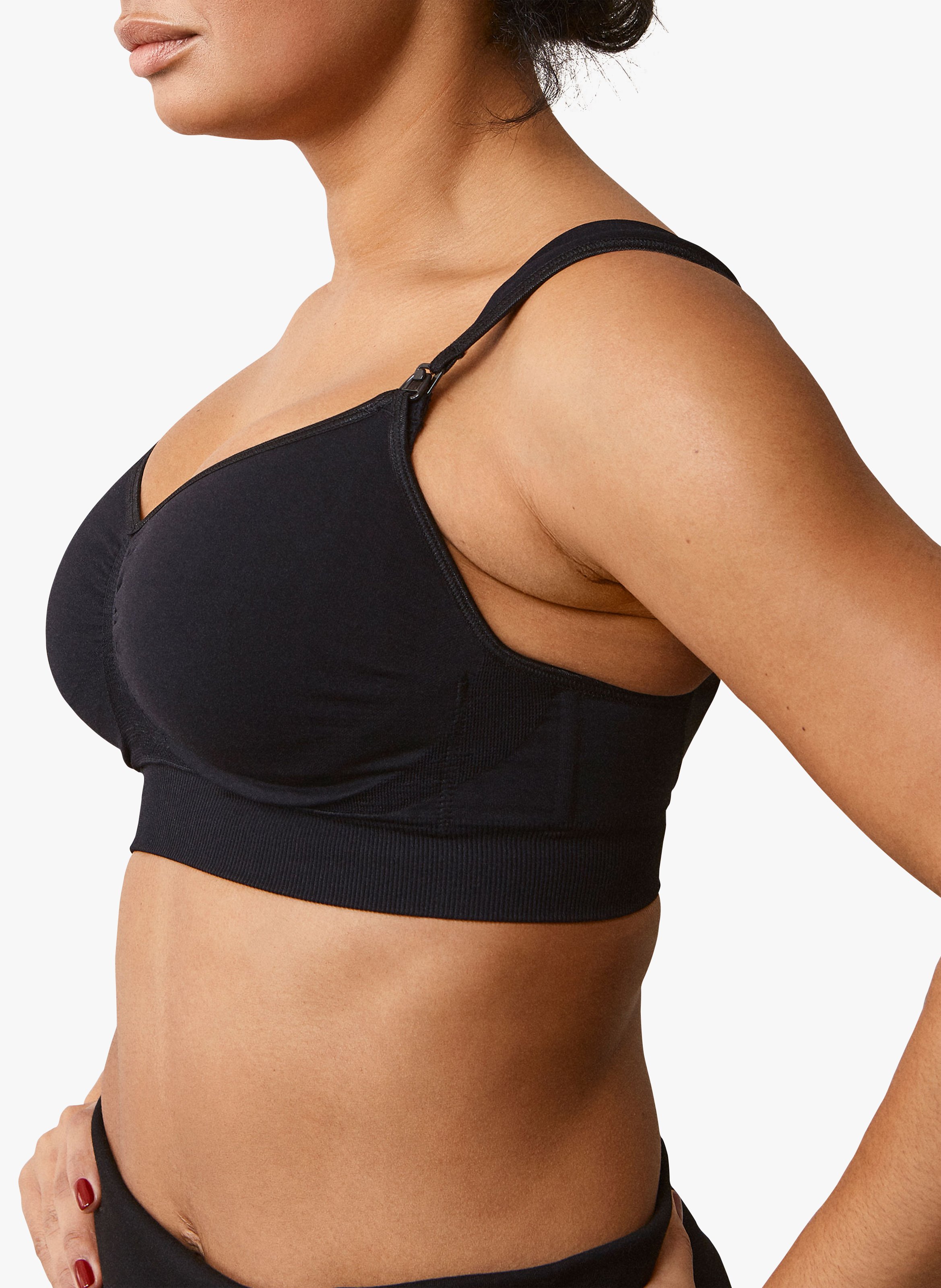 Soutien-gorge de grossesse et d'allaitement BOOB Noir