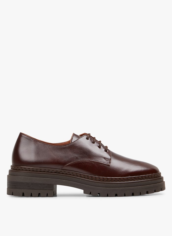 Derbies En Cuir Das02 Bobbies Femme Place des Tendances