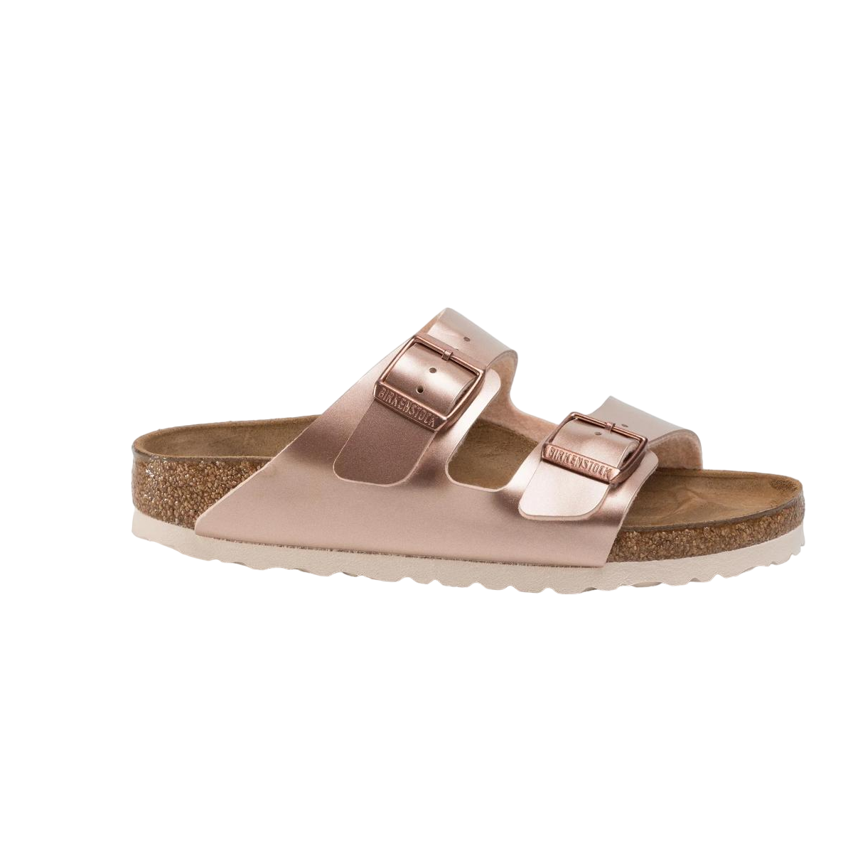 Faux leather sandals BIRKENSTOCK Pink