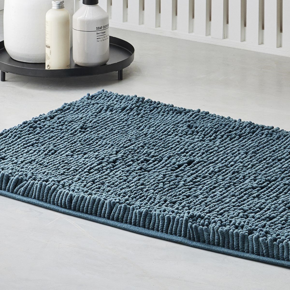 Plain bubble bath mat TODAY LINGE DE MAISON Blue