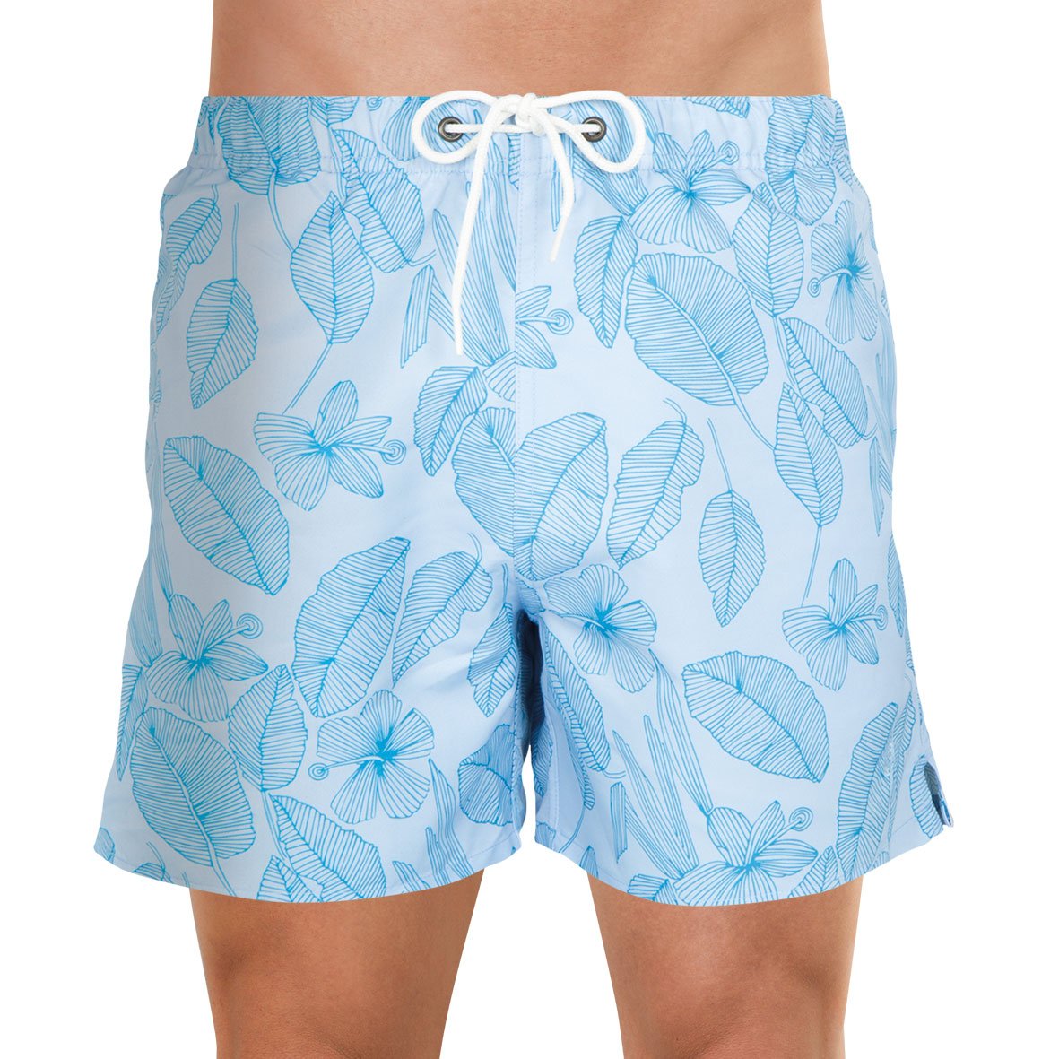 Recycled fibre Bermuda swim shorts EMINENCE