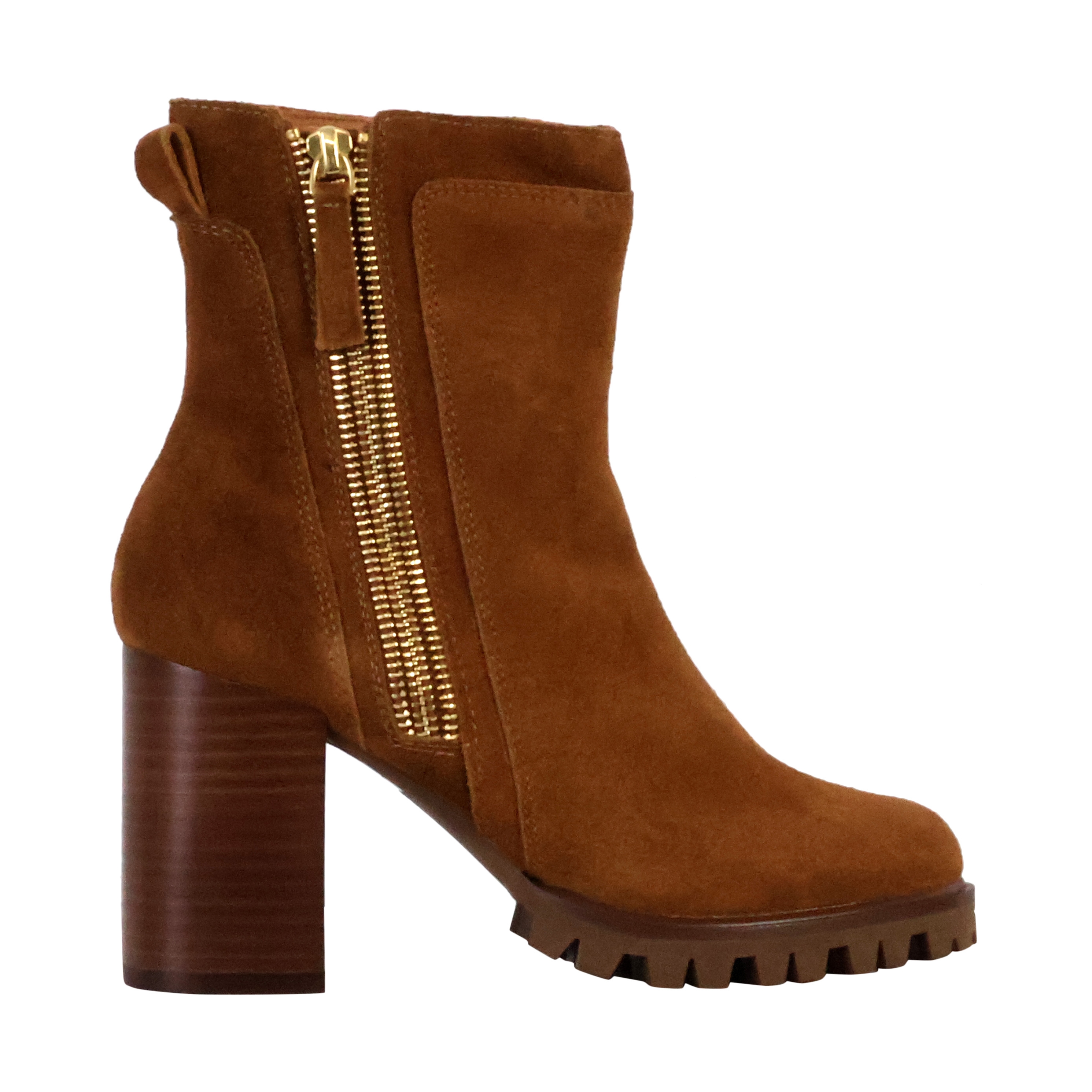 Silene leather heeled ankle boots EMILIE KARSTON