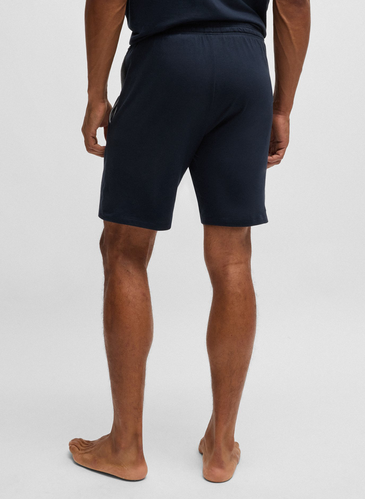 Cotton-blend pajama shorts BOSS Blue