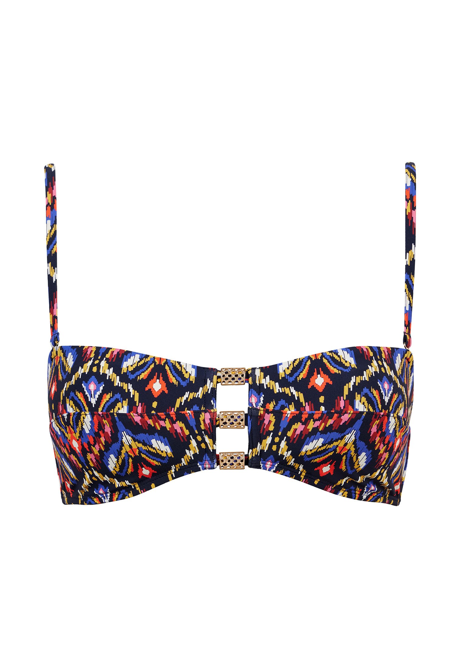 Bandeau bikini top AUBADE Brown