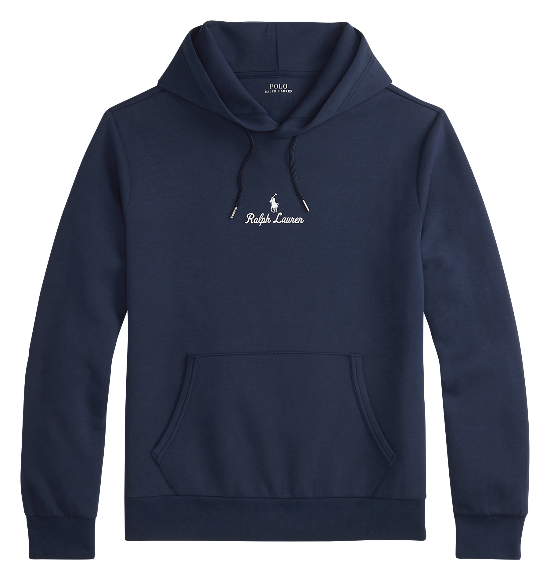 Plain hooded sweatshirt with embroidery POLO RALPH LAUREN Blue