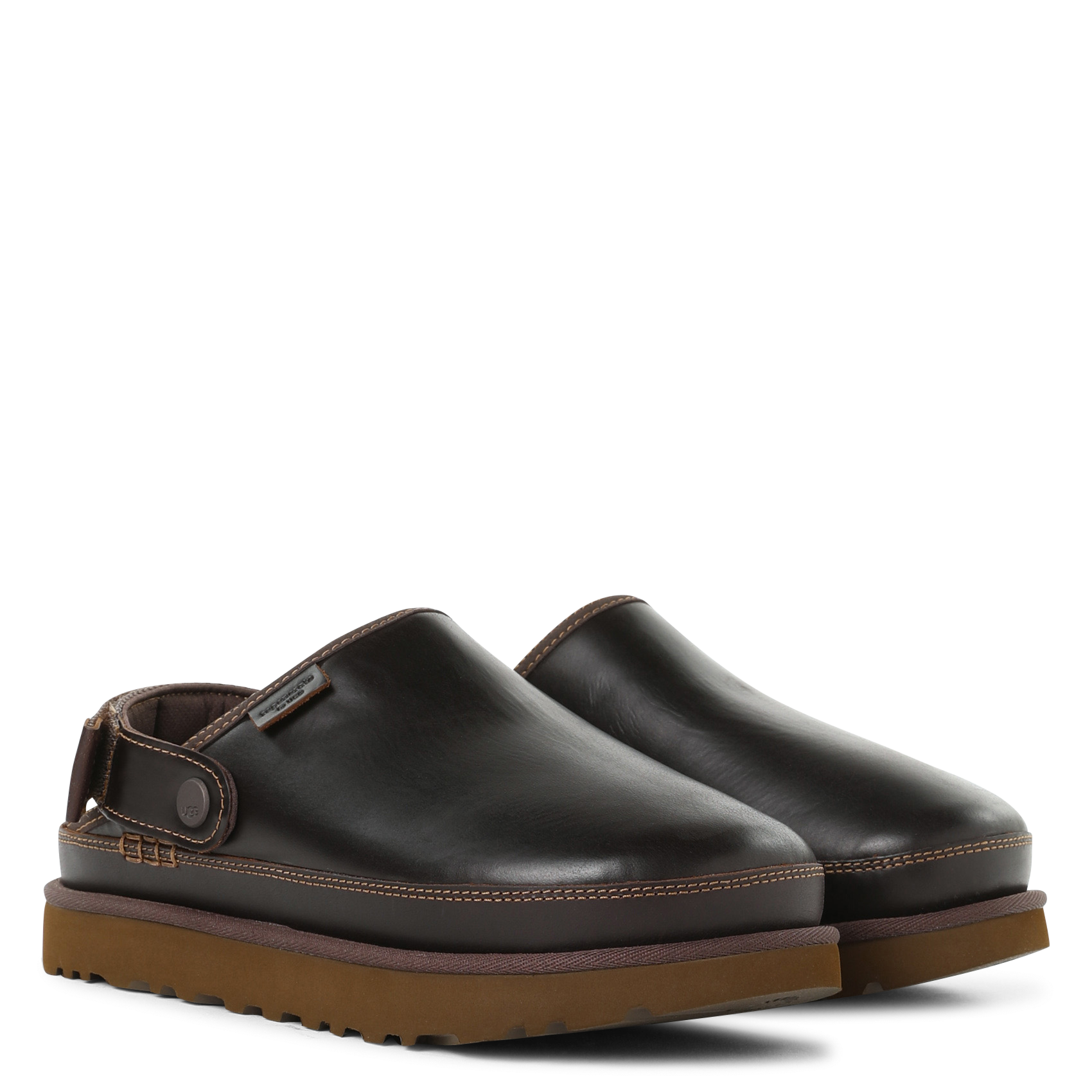 Leren klompen UGG Bruin