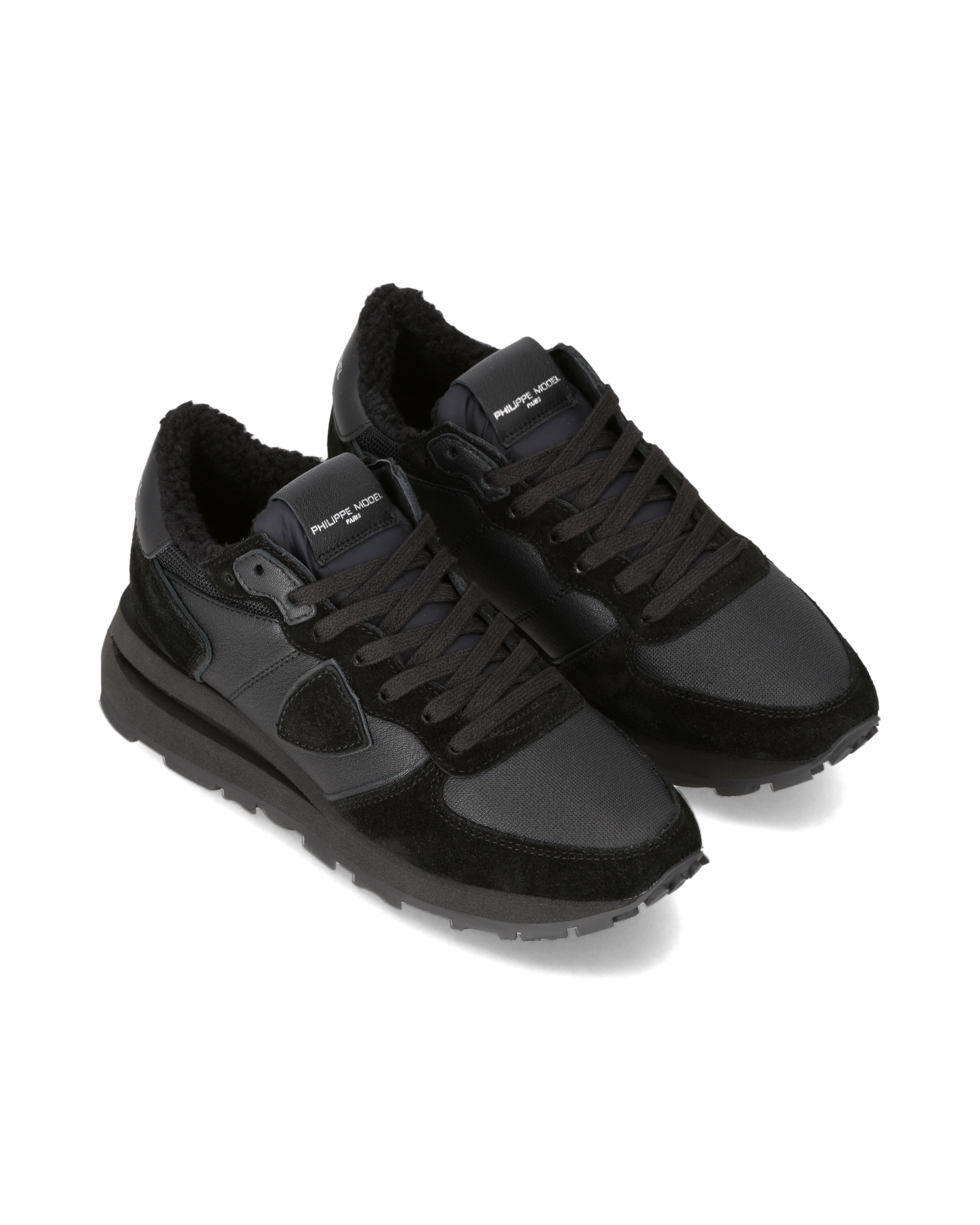 High-top running sneakers PHILIPPE MODEL Black