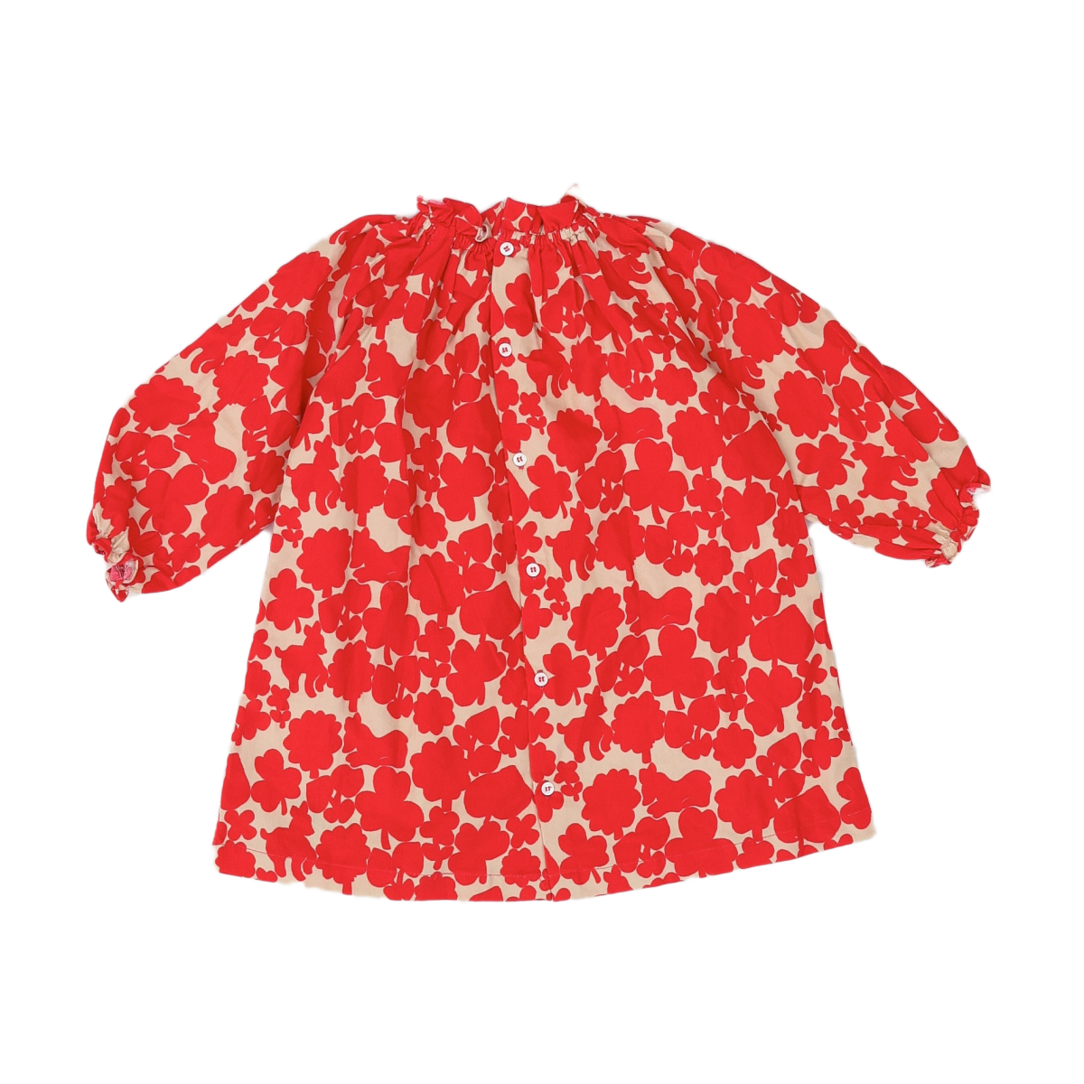 Red baby dress - 24 months BONTON - Seconde Main Red