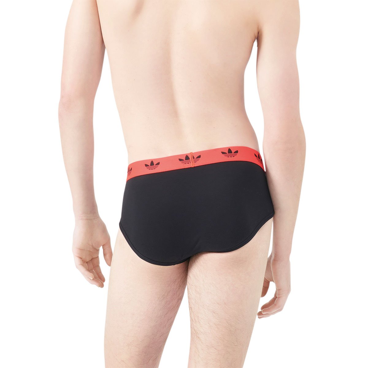Pack of 3 men's comfort flex cotton briefs by adidas Originals ADIDAS UNDERWEAR Multicolored