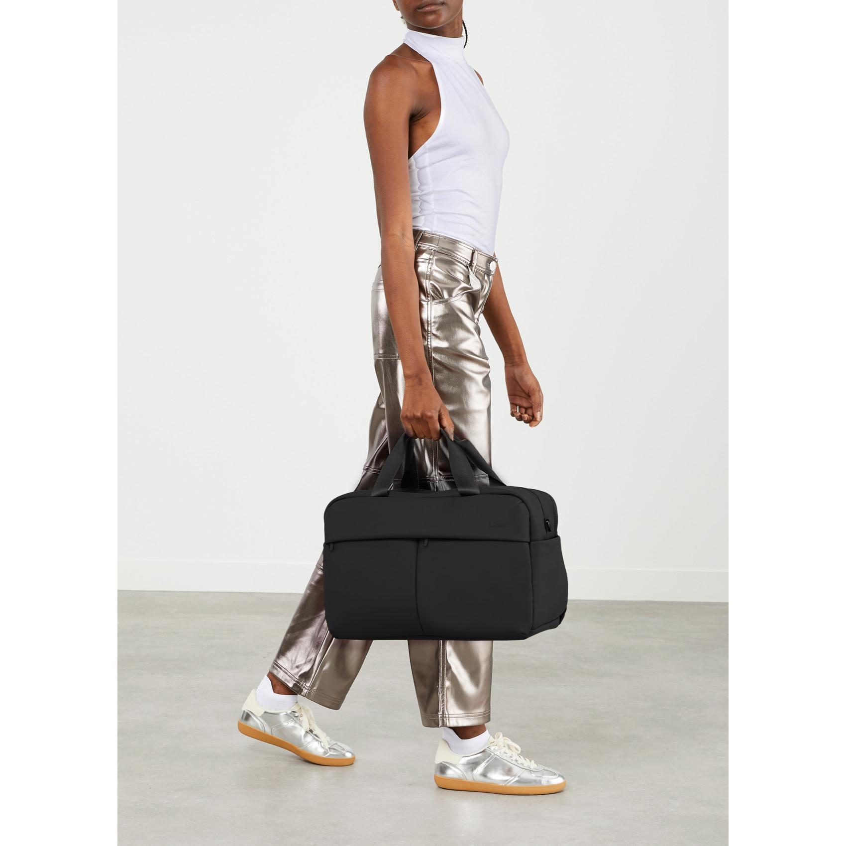 Lost in Berlin Carryall Travel Bag LIPAULT Black