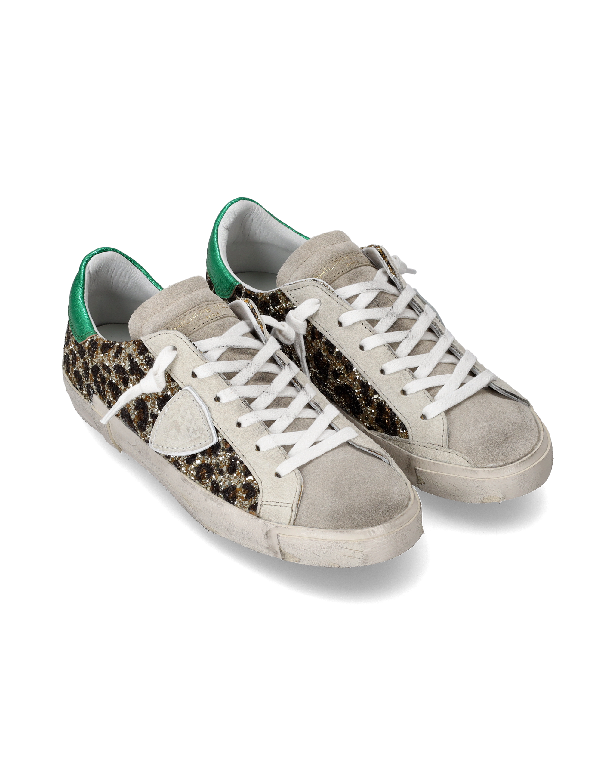 Tennis sneakers. PHILIPPE MODEL Green