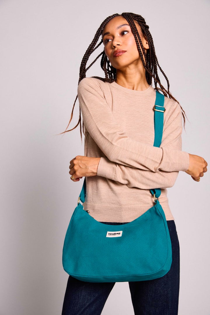 Cotton handbag HINDBAG Blue
