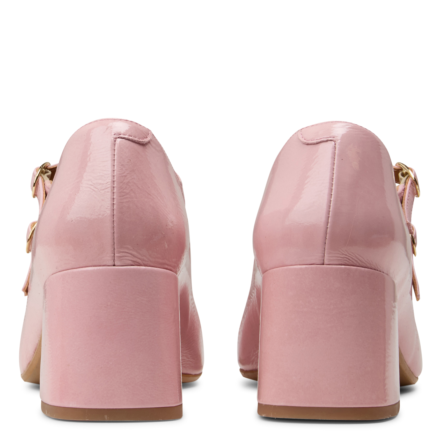 Suede leather booties MELLOW YELLOW Pink