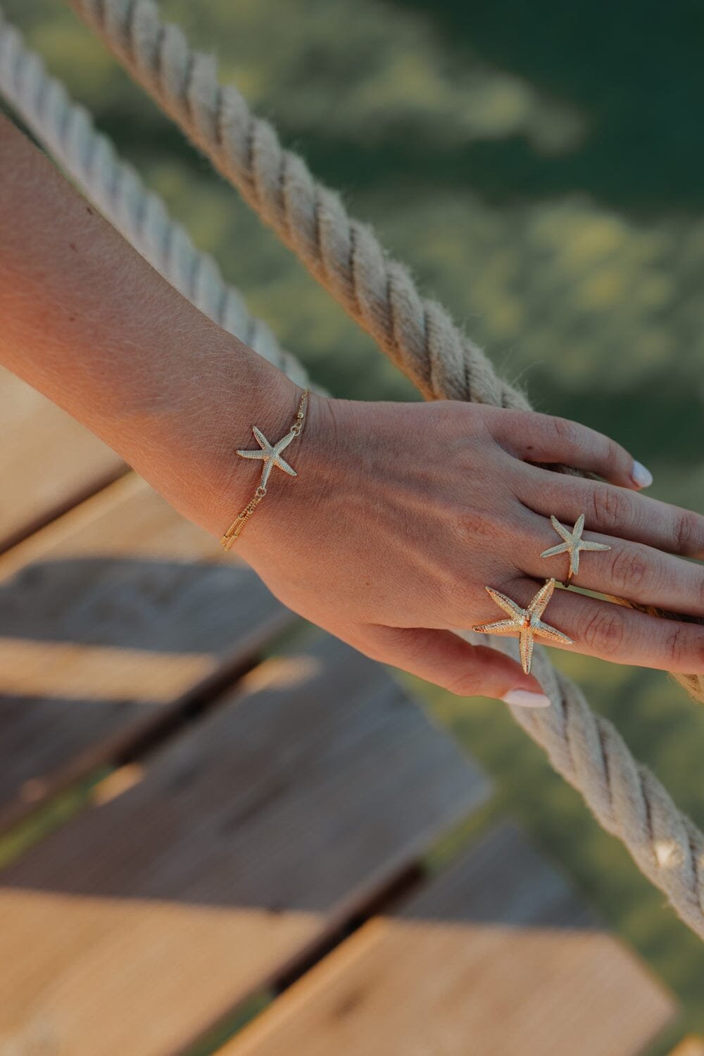 Silver-plated star ring MONSIEUR SIMONE Silver