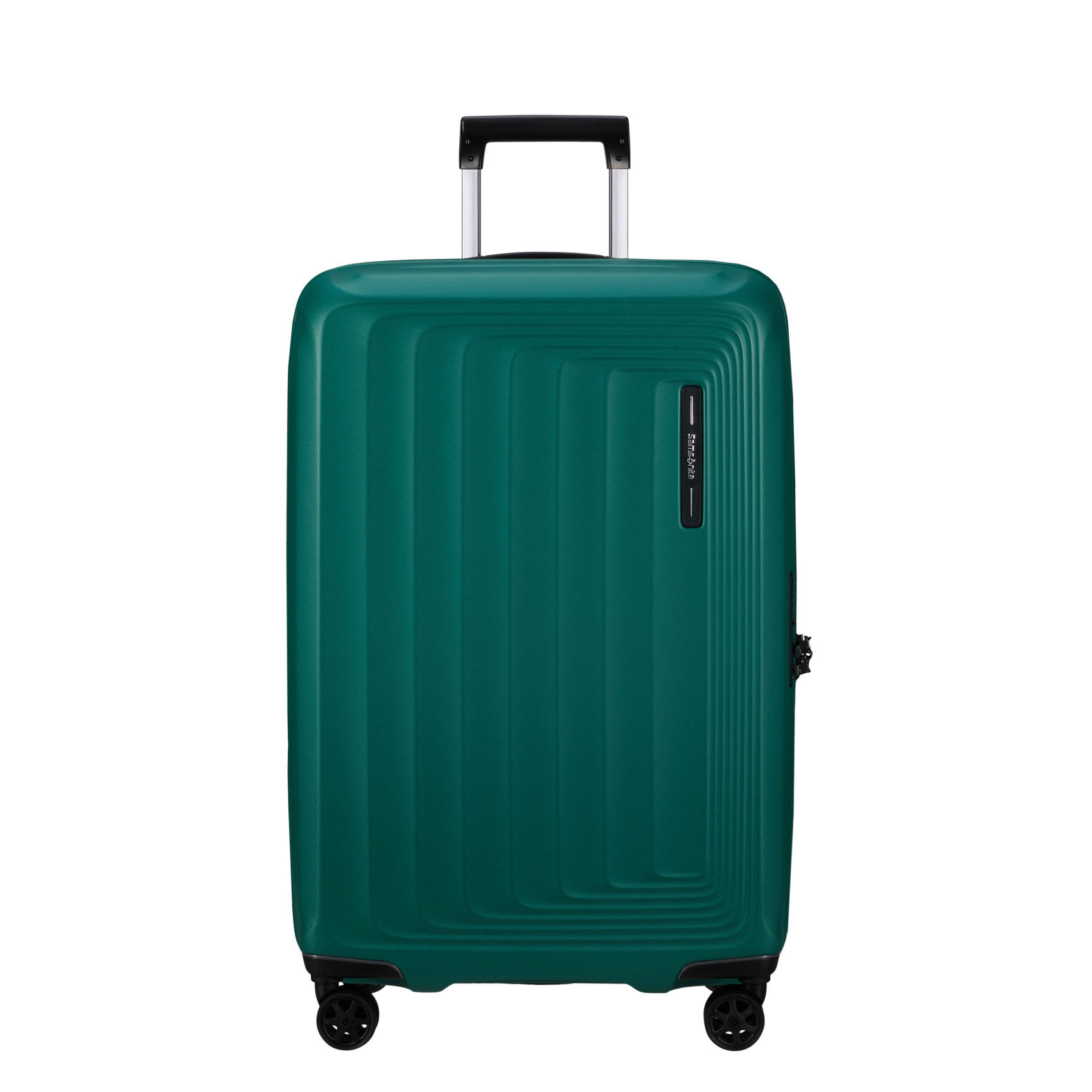 Nuon 4-wheel suitcase size M Green