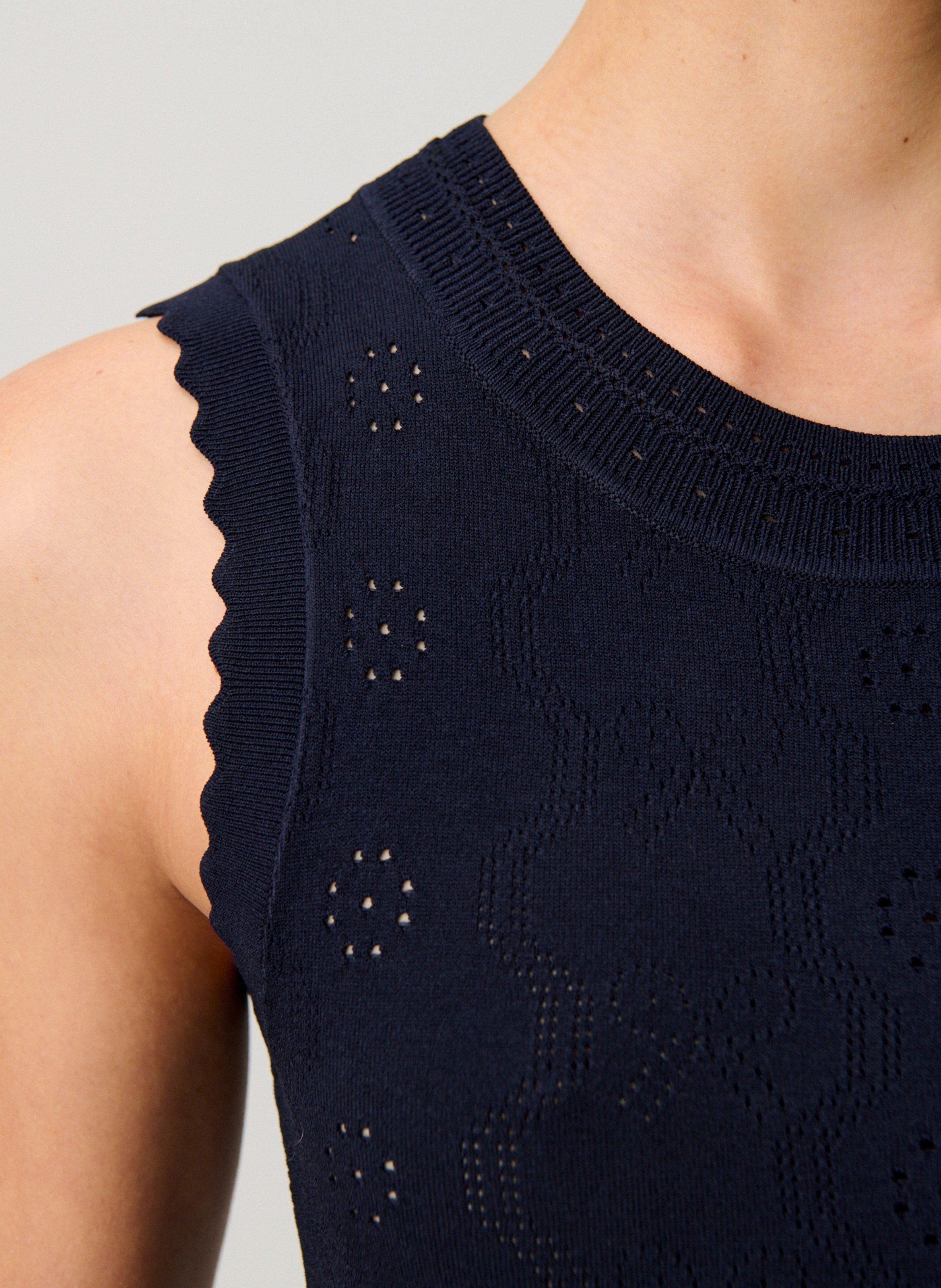 Robe courte col rond  CLAUDIE PIERLOT Bleu