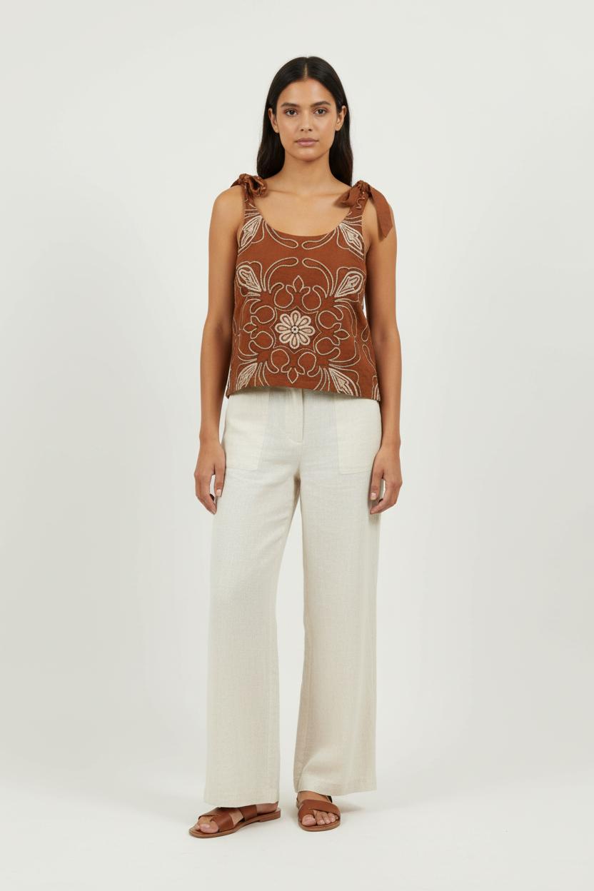 Top & débardeur SEZANE - Seconde main Marron