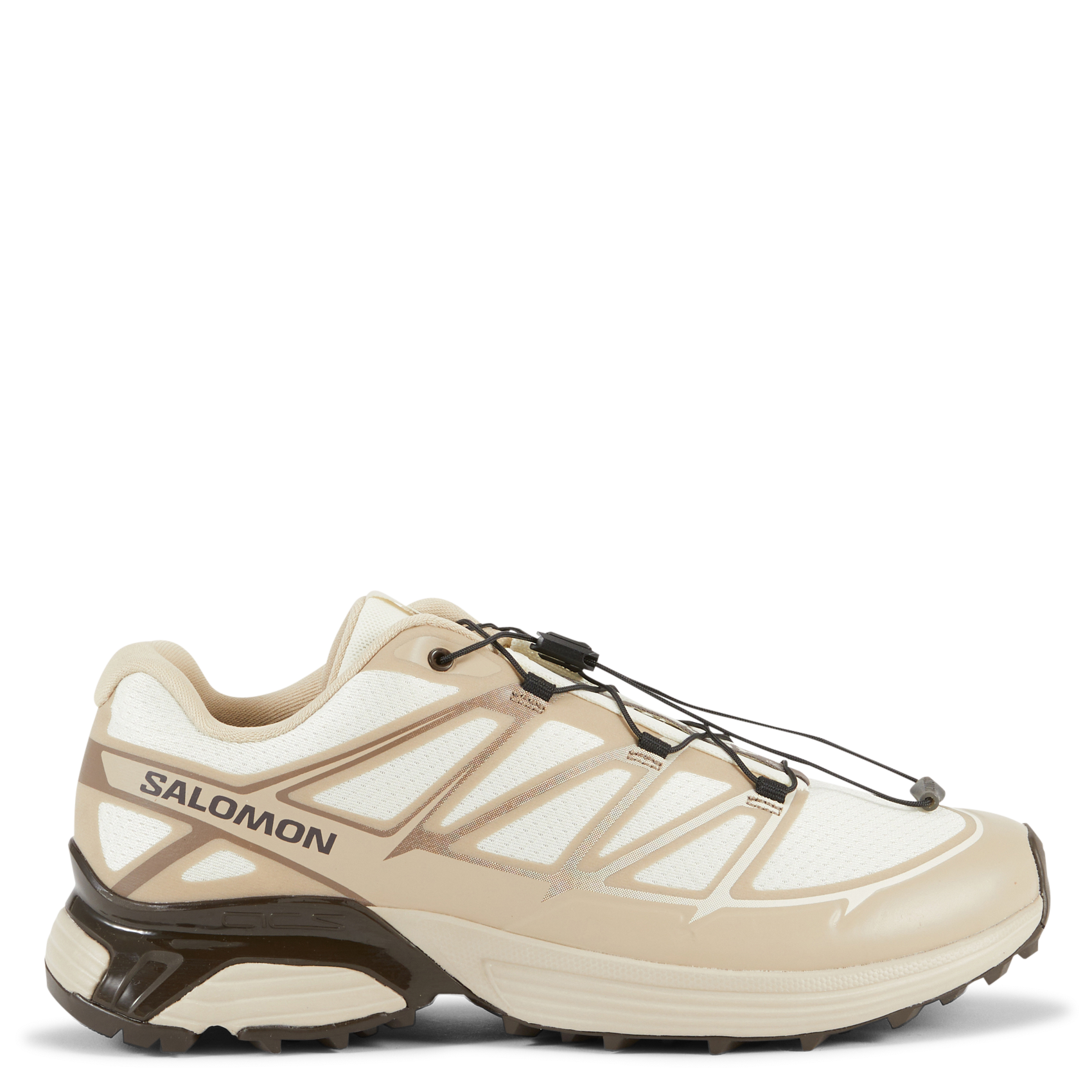 Low-top textile sneakers SALOMON Beige